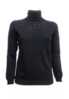 MAGLIONI E POLO Navy/argento Cafenoir