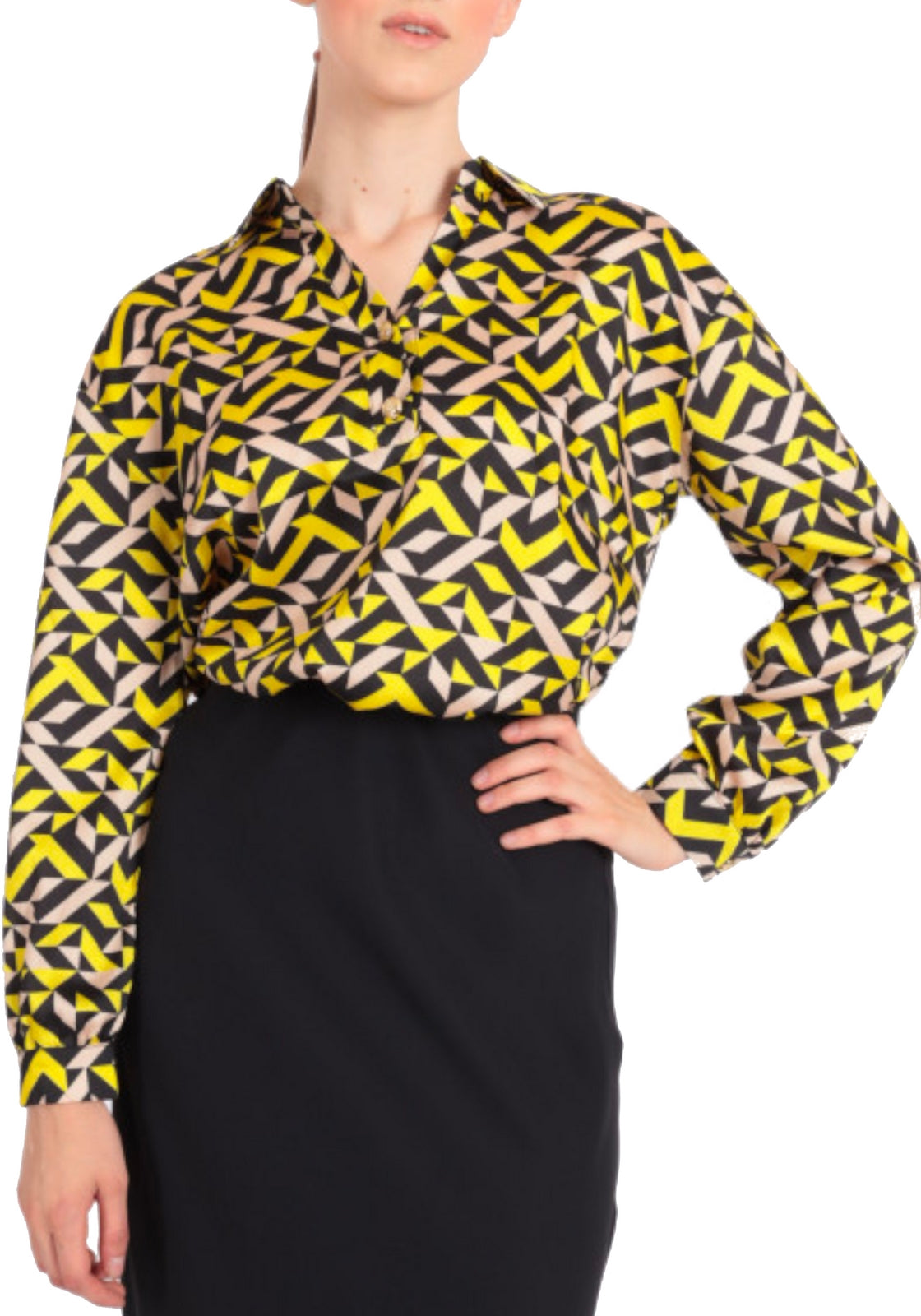 CAMICIE Giallo/nero Susymix