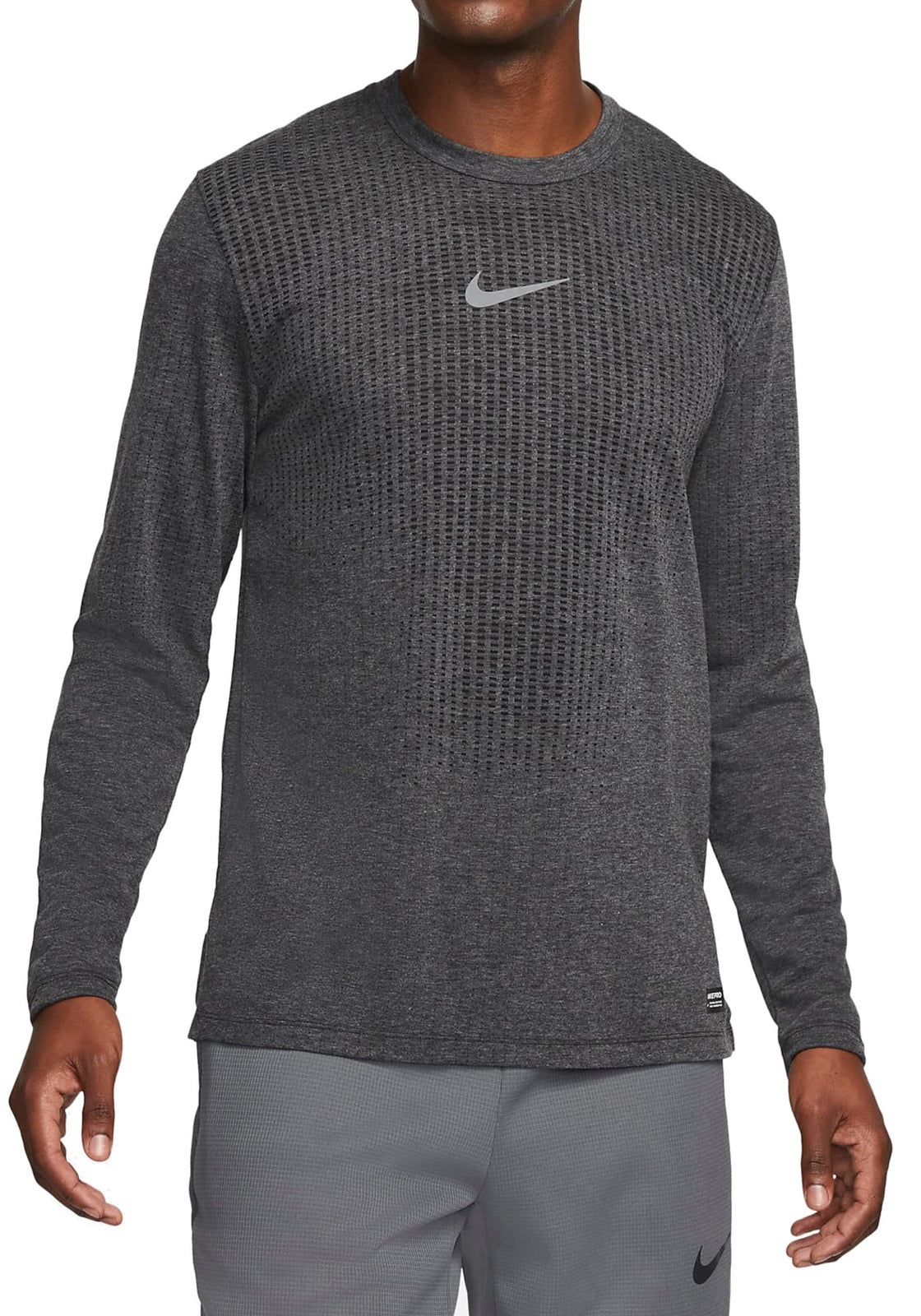 T-SHIRT E CANOTTE Grigio/nero Nike