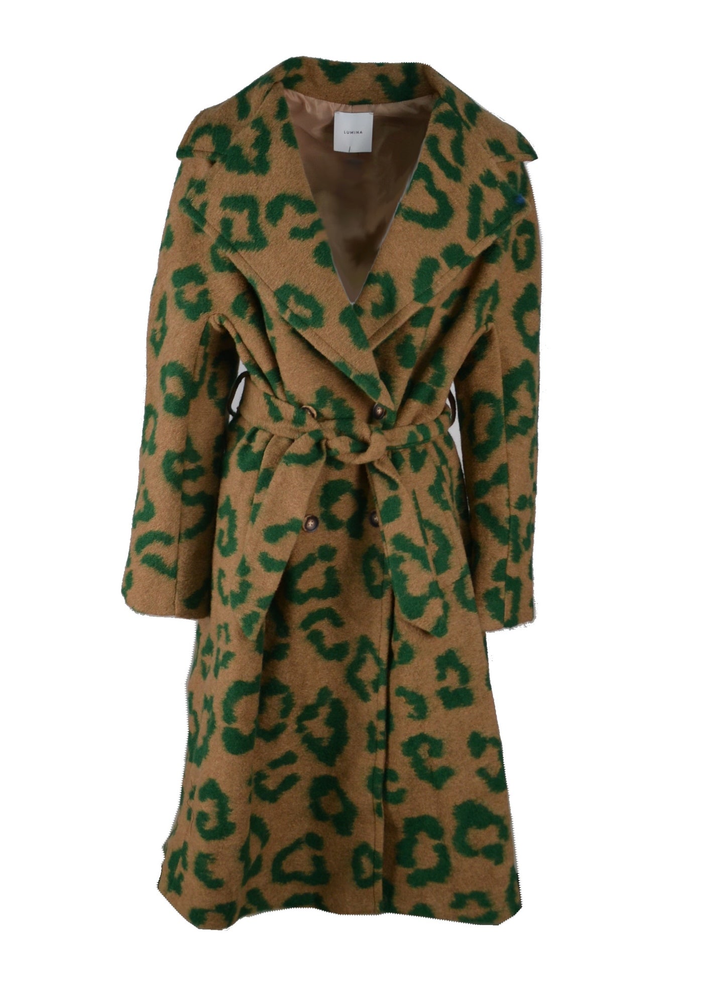 GIUBBINI E GIACCHE Beige/verde Lumina