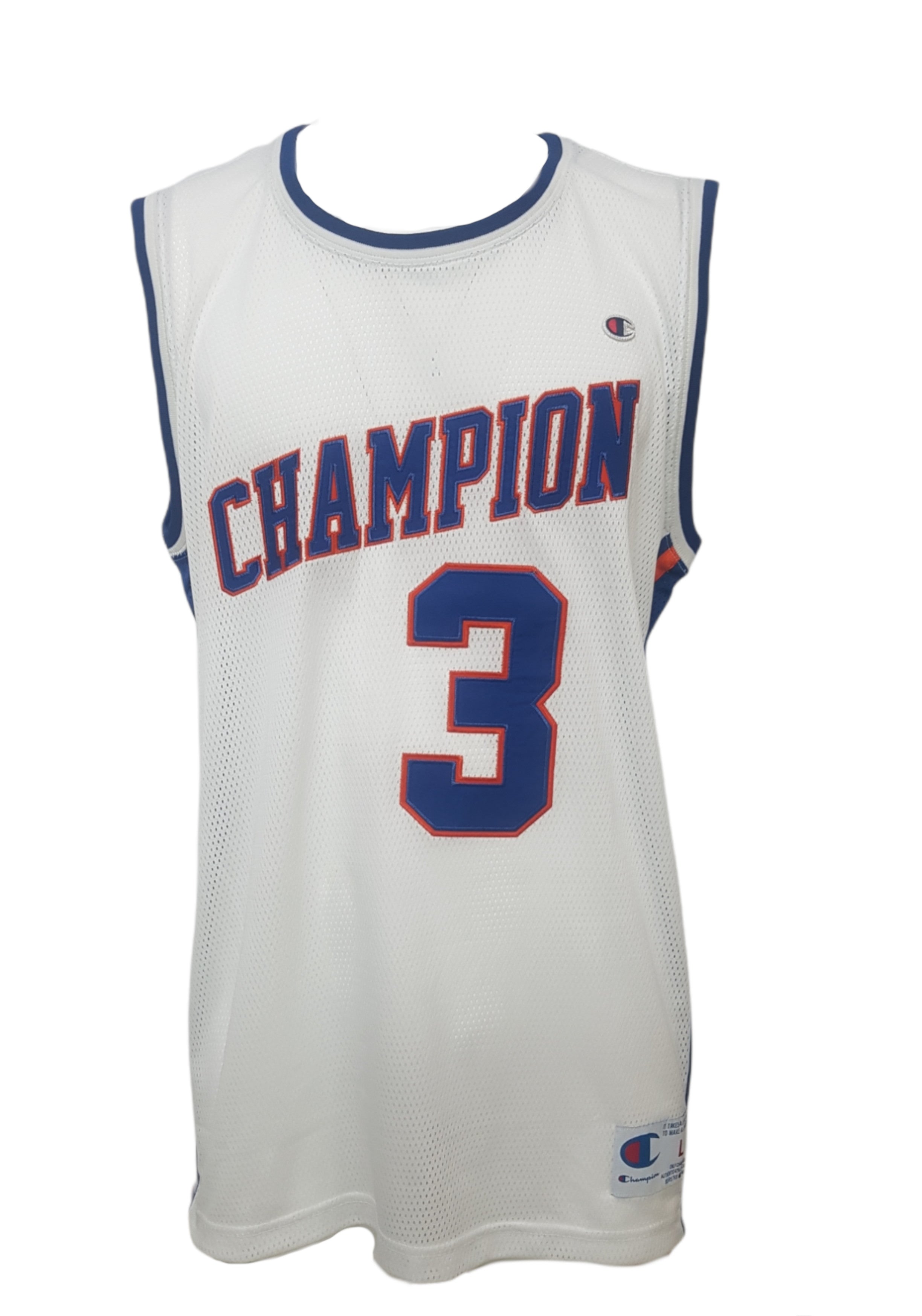 T-SHIRT E CANOTTE Bianco/azzurro Champion