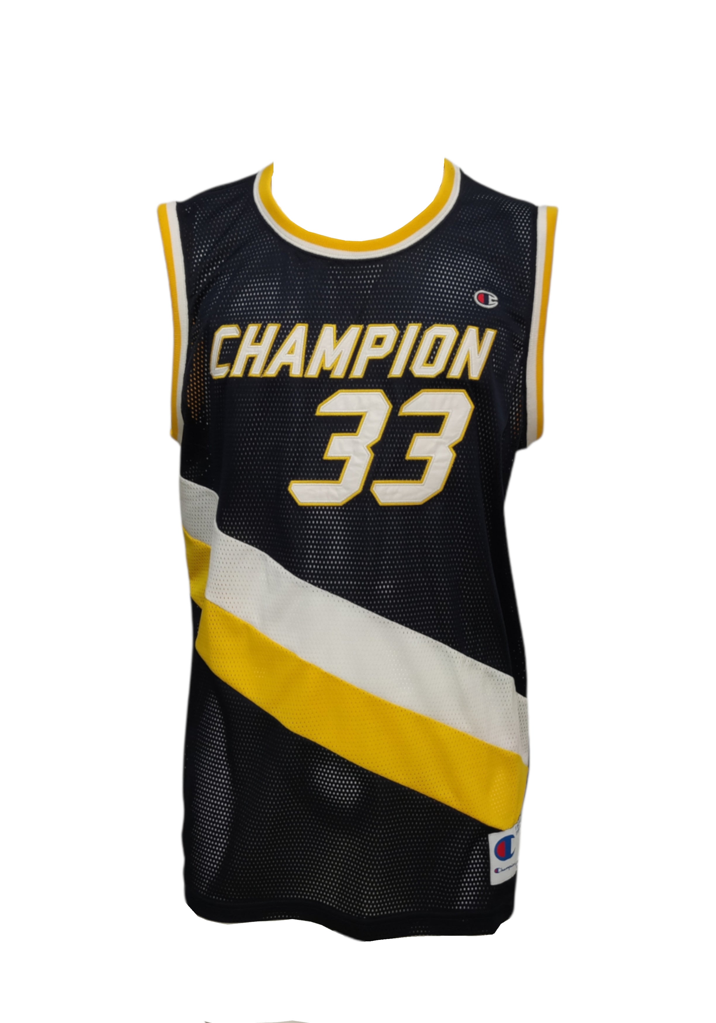 T-SHIRT E CANOTTE Blu/giallo Champion