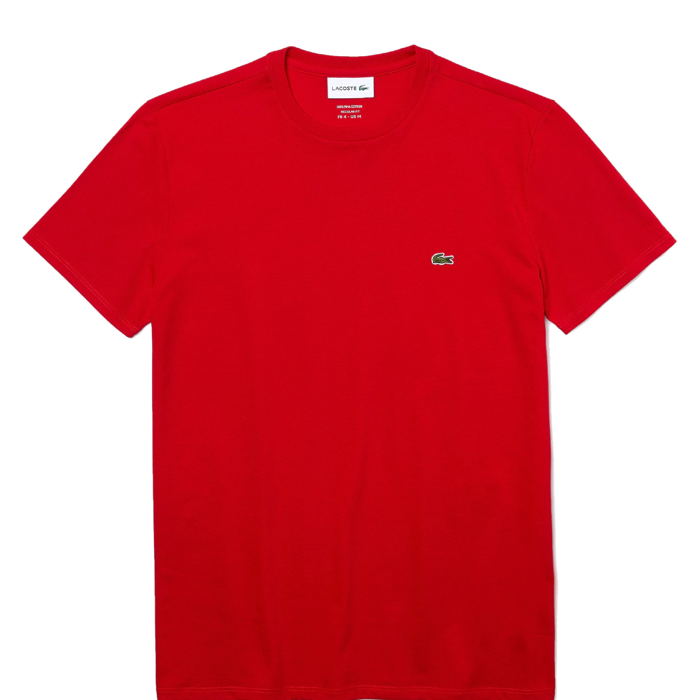 T-SHIRT E CANOTTE Rosso Lacoste
