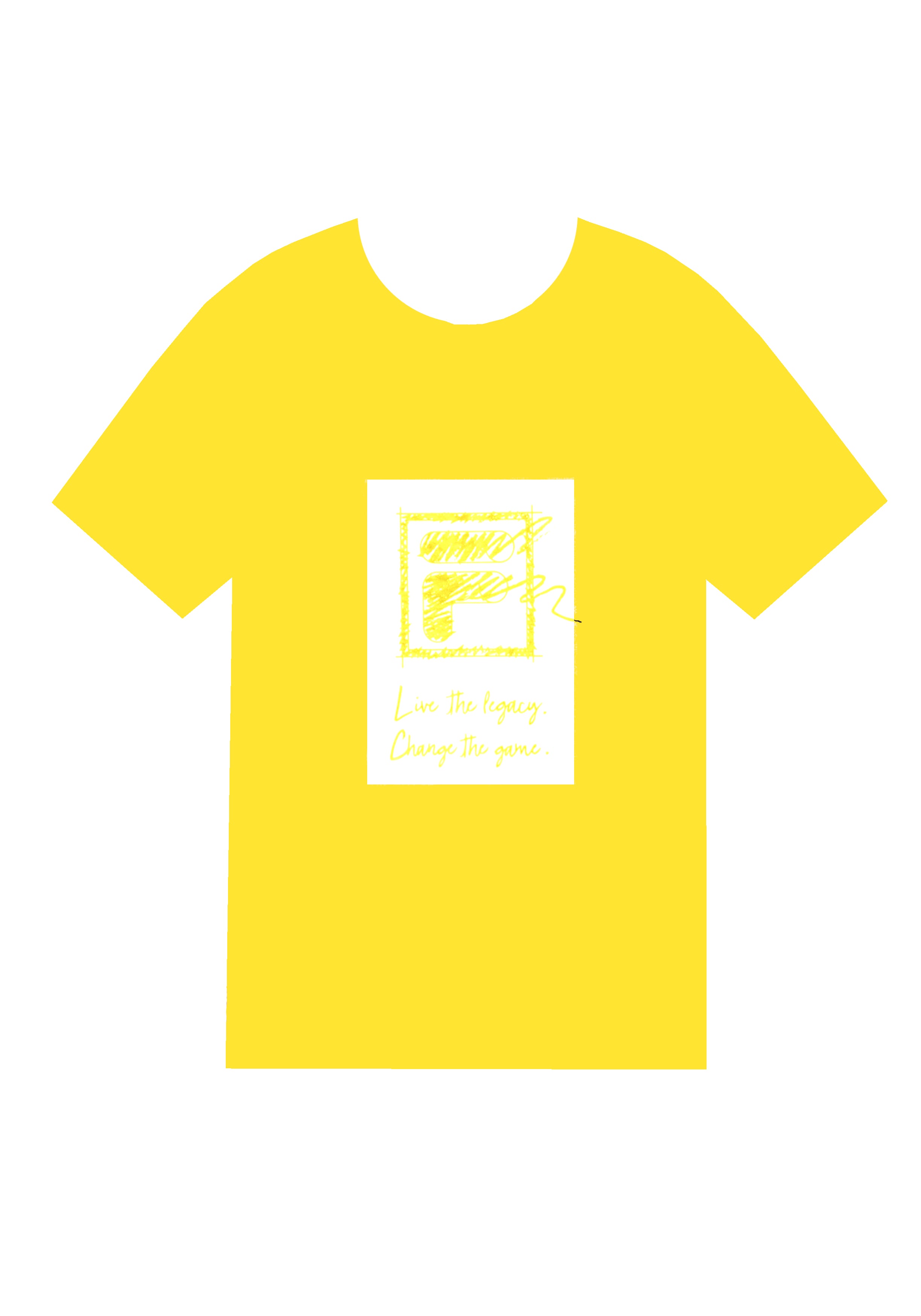 T-SHIRT E CANOTTE Giallo/bianco Fila