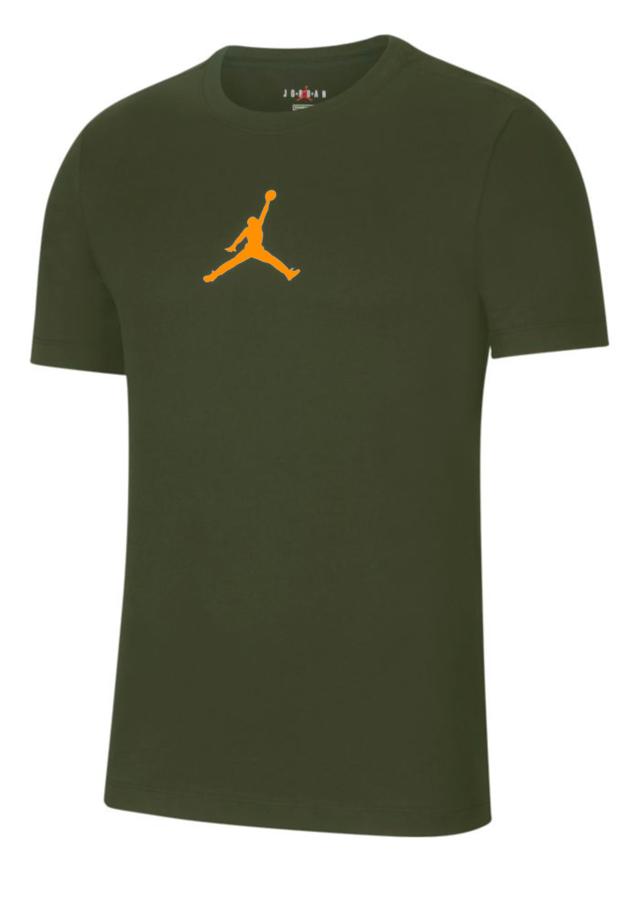 T-SHIRT E CANOTTE Verde/arancio Nike
