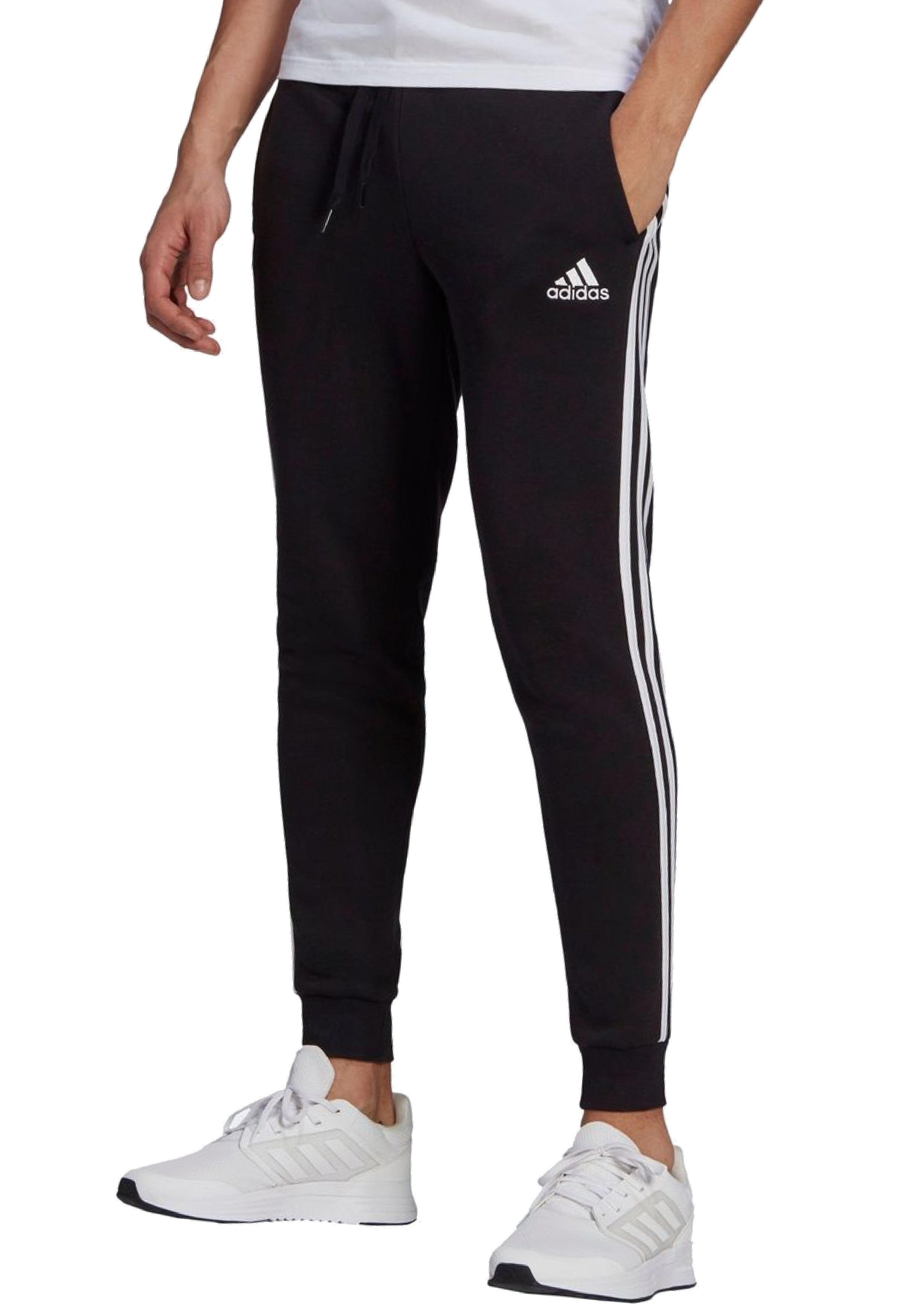 PANTALONI Nero/bianco Adidas