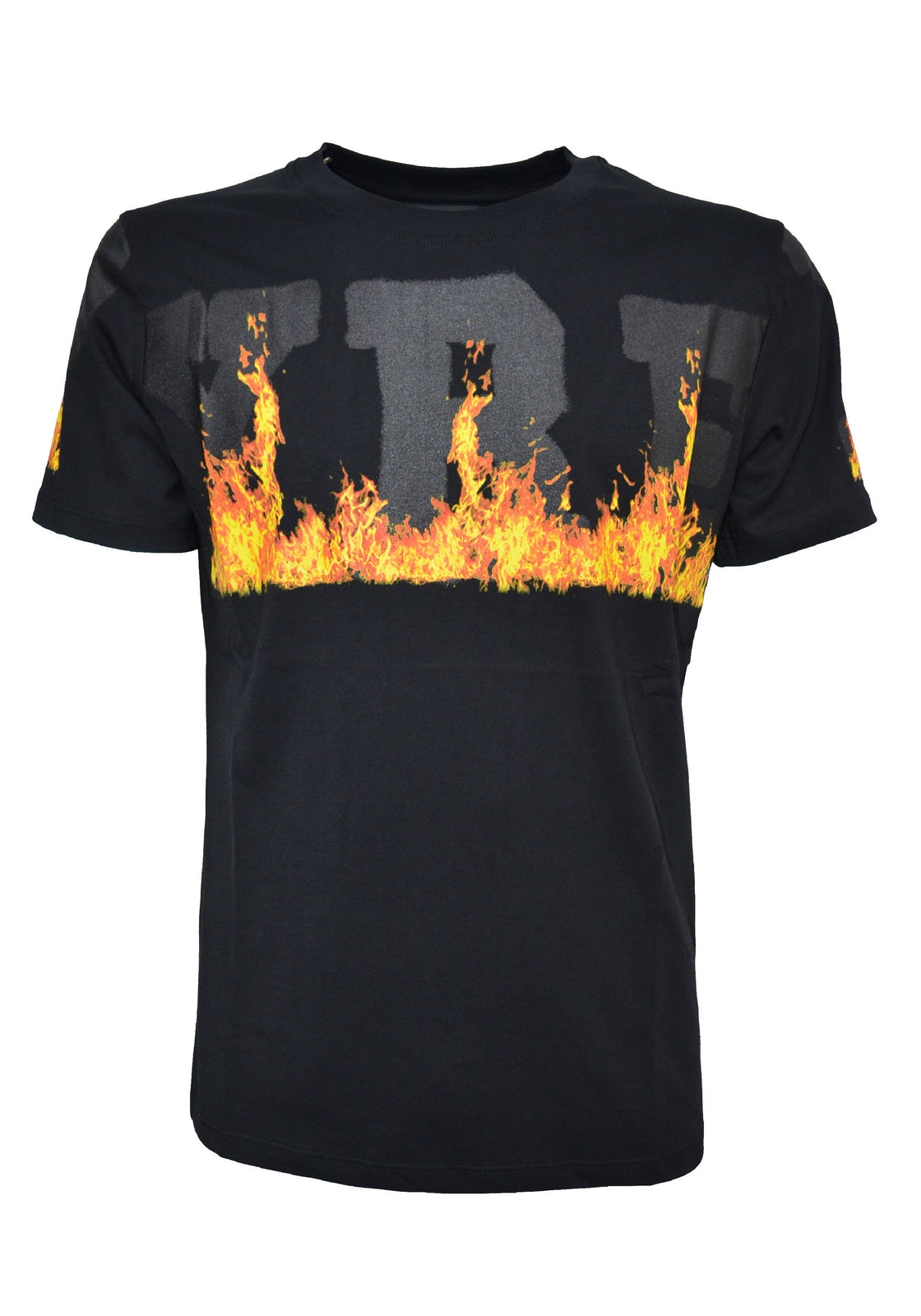 T-SHIRT E CANOTTE Nero/arancio Pyrex