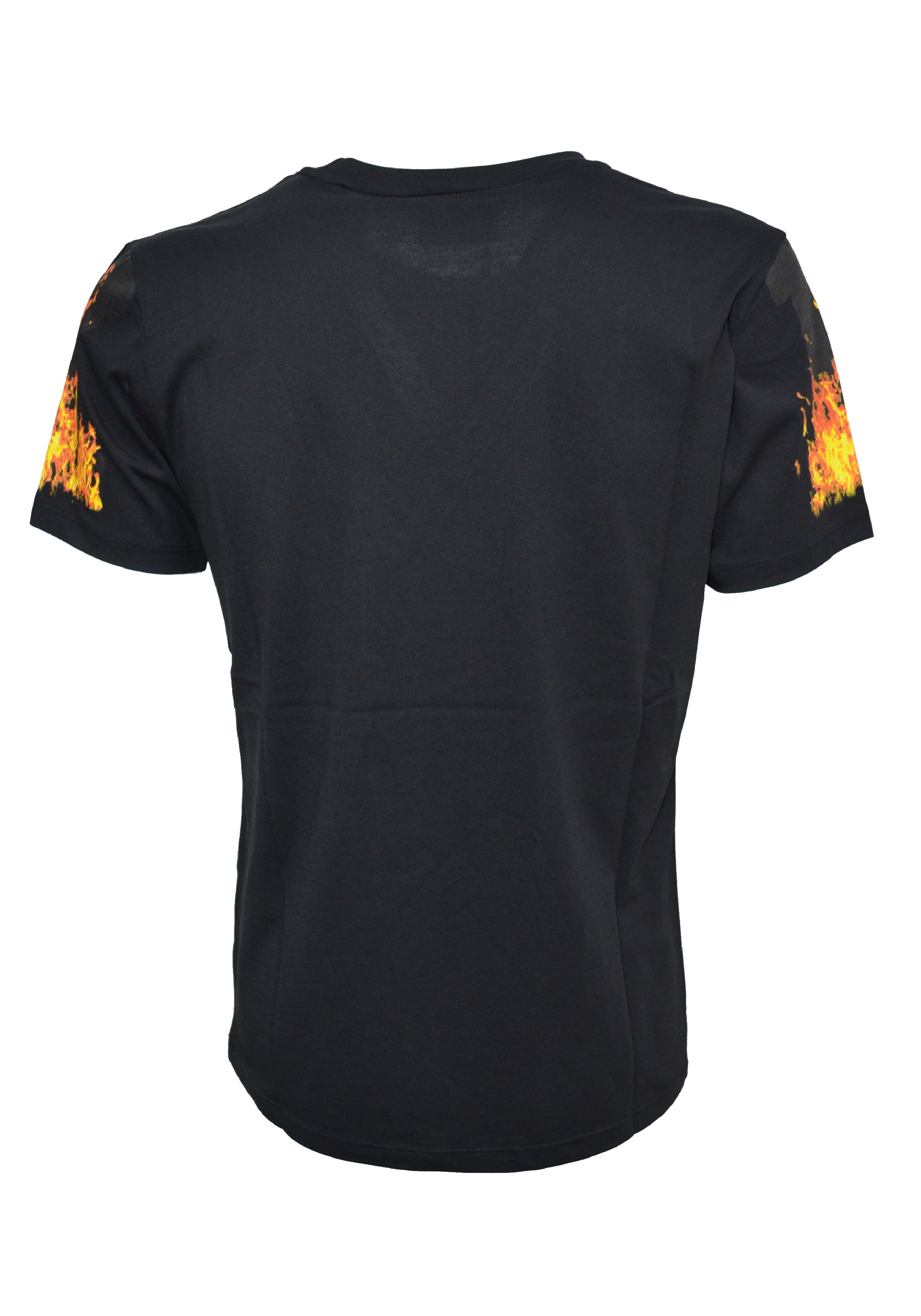 T-SHIRT E CANOTTE Nero/arancio Pyrex