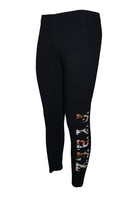 PANTALONI Nero/camo Pyrex