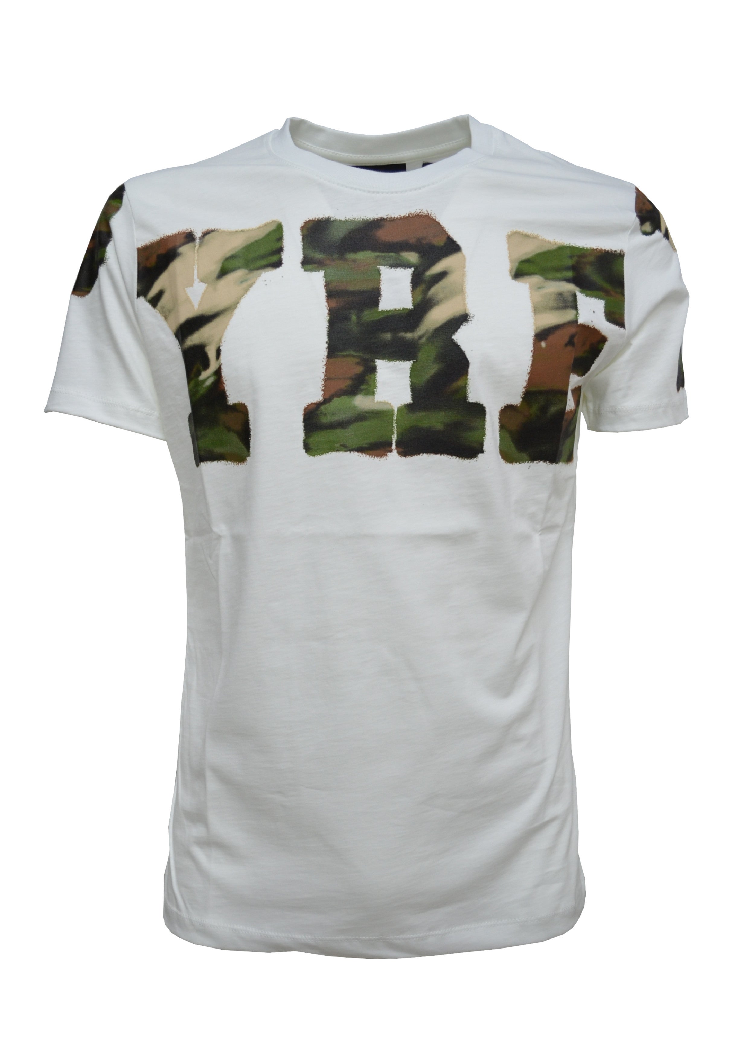 T-SHIRT E CANOTTE Bianco/camo Pyrex