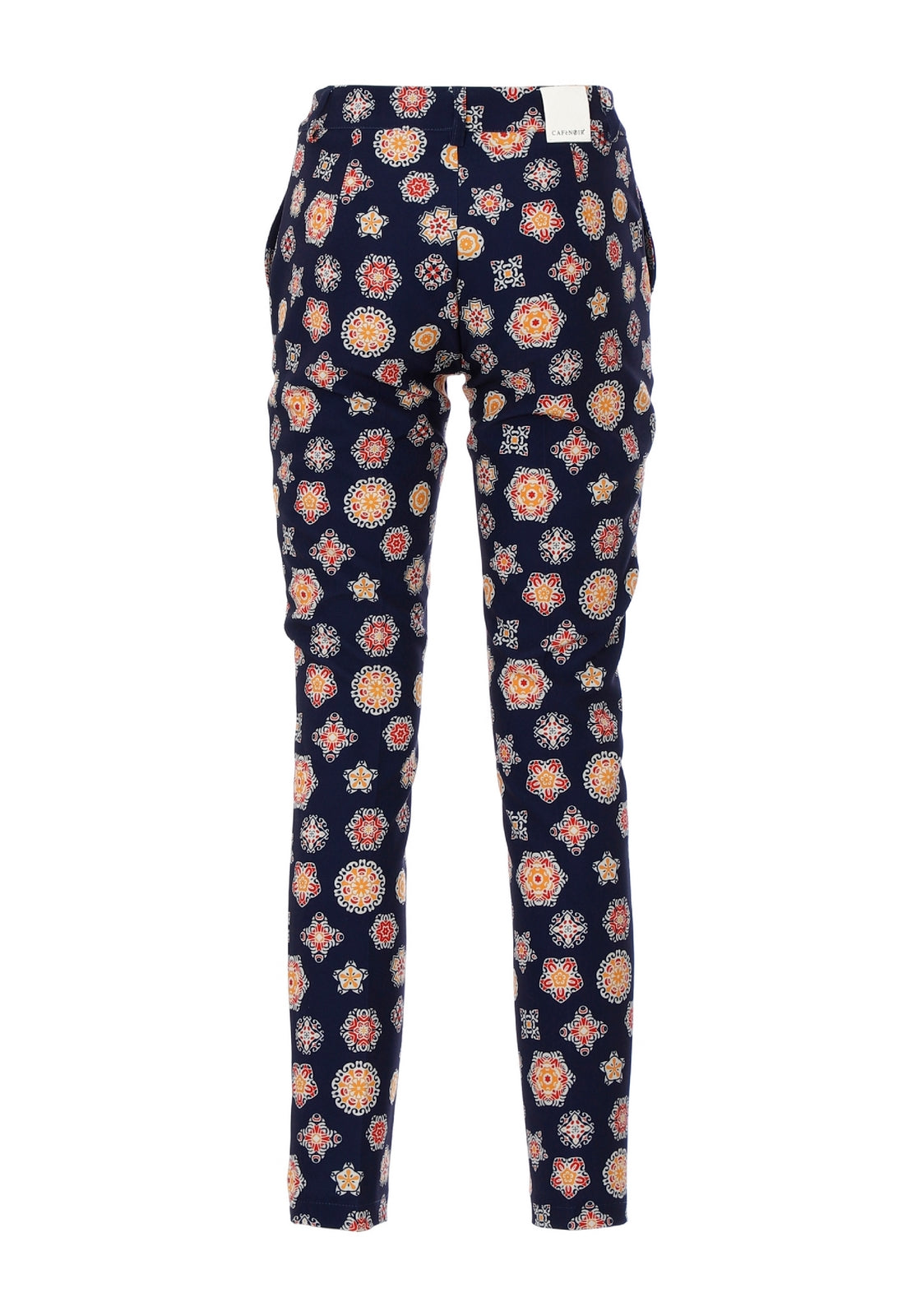 PANTALONI Blu Fantasia Cafenoir