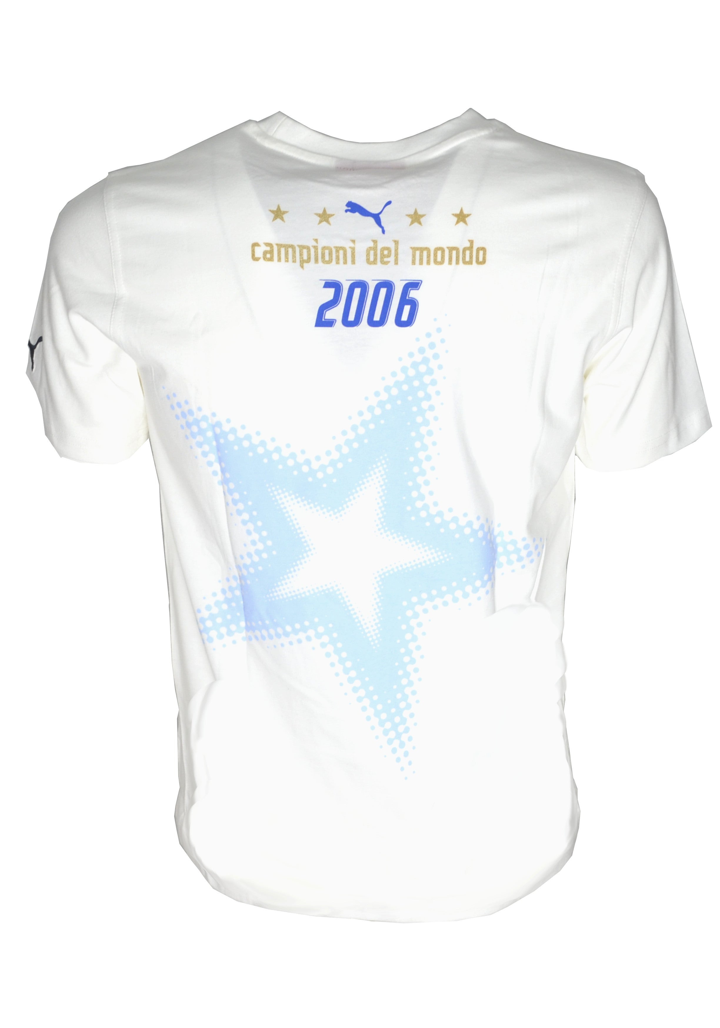 T-SHIRT E CANOTTE Bianco/azzurro Puma