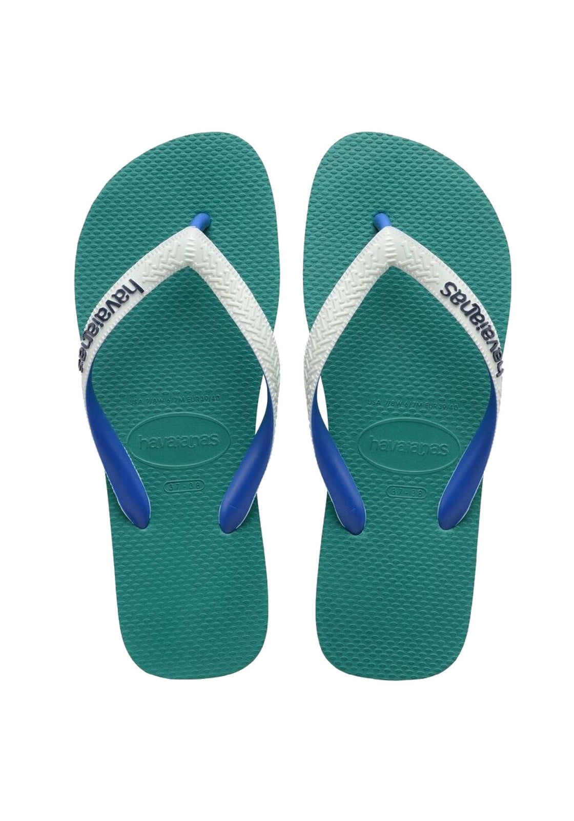 CIABATTE-INFRADITO Verde/bianco Havaianas