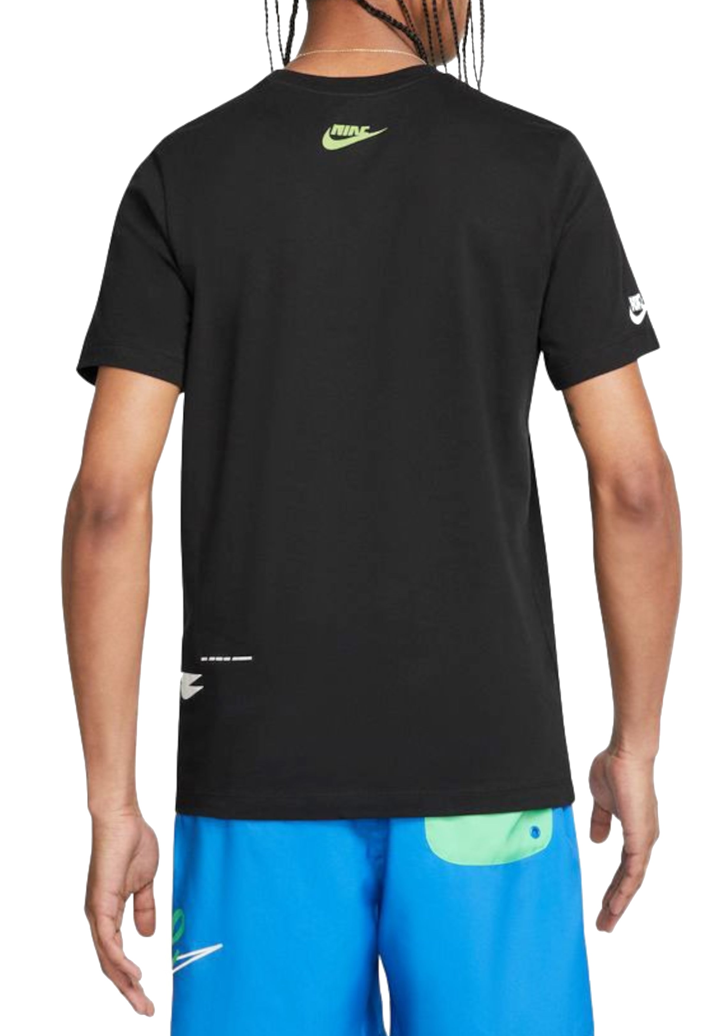 T-SHIRT E CANOTTE Nero/azzurro Nike