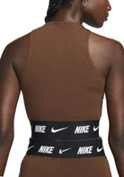 TOP PALESTRA Marrone/nero Nike