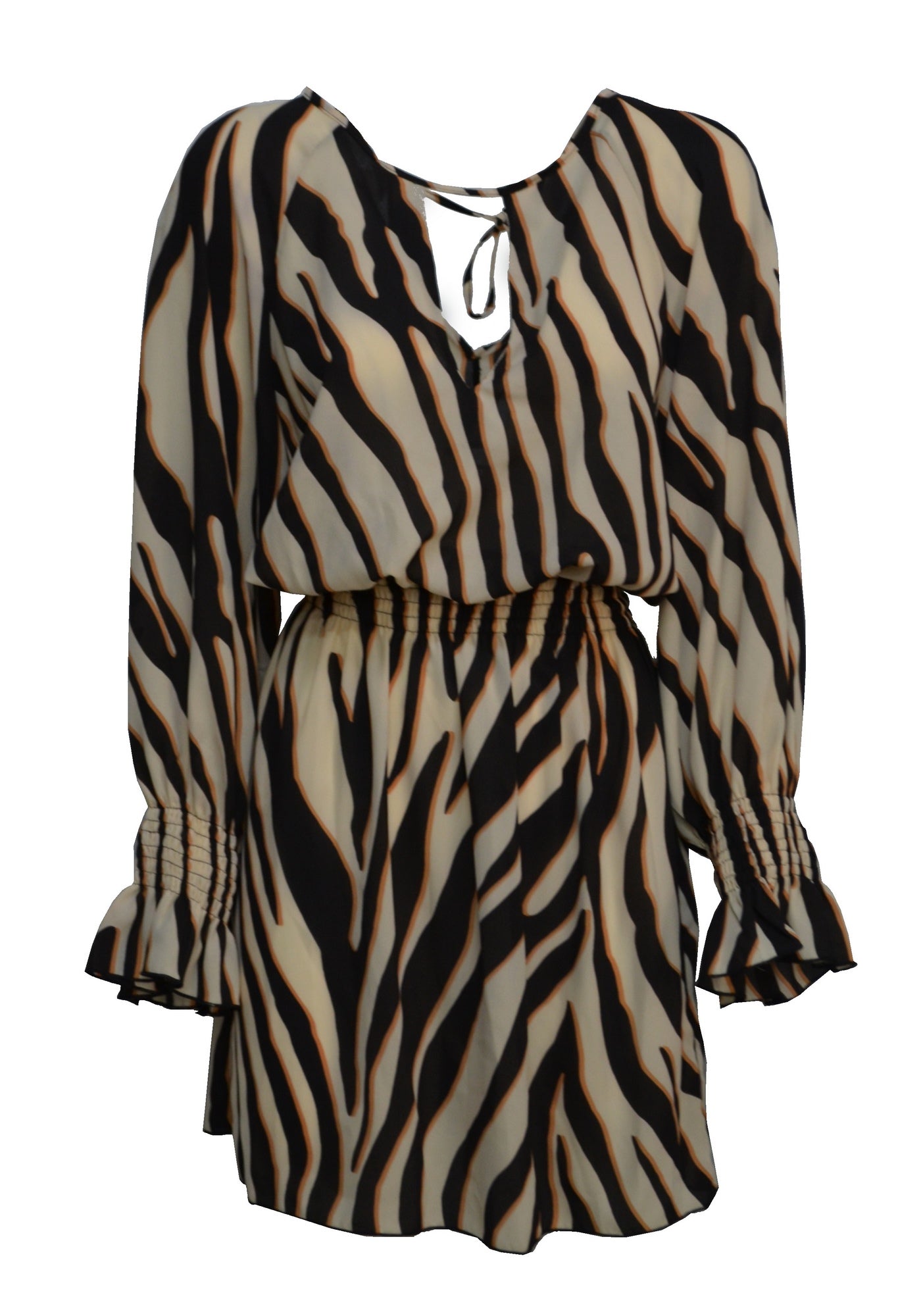 VESTITI-GONNE Beige/nero Susymix