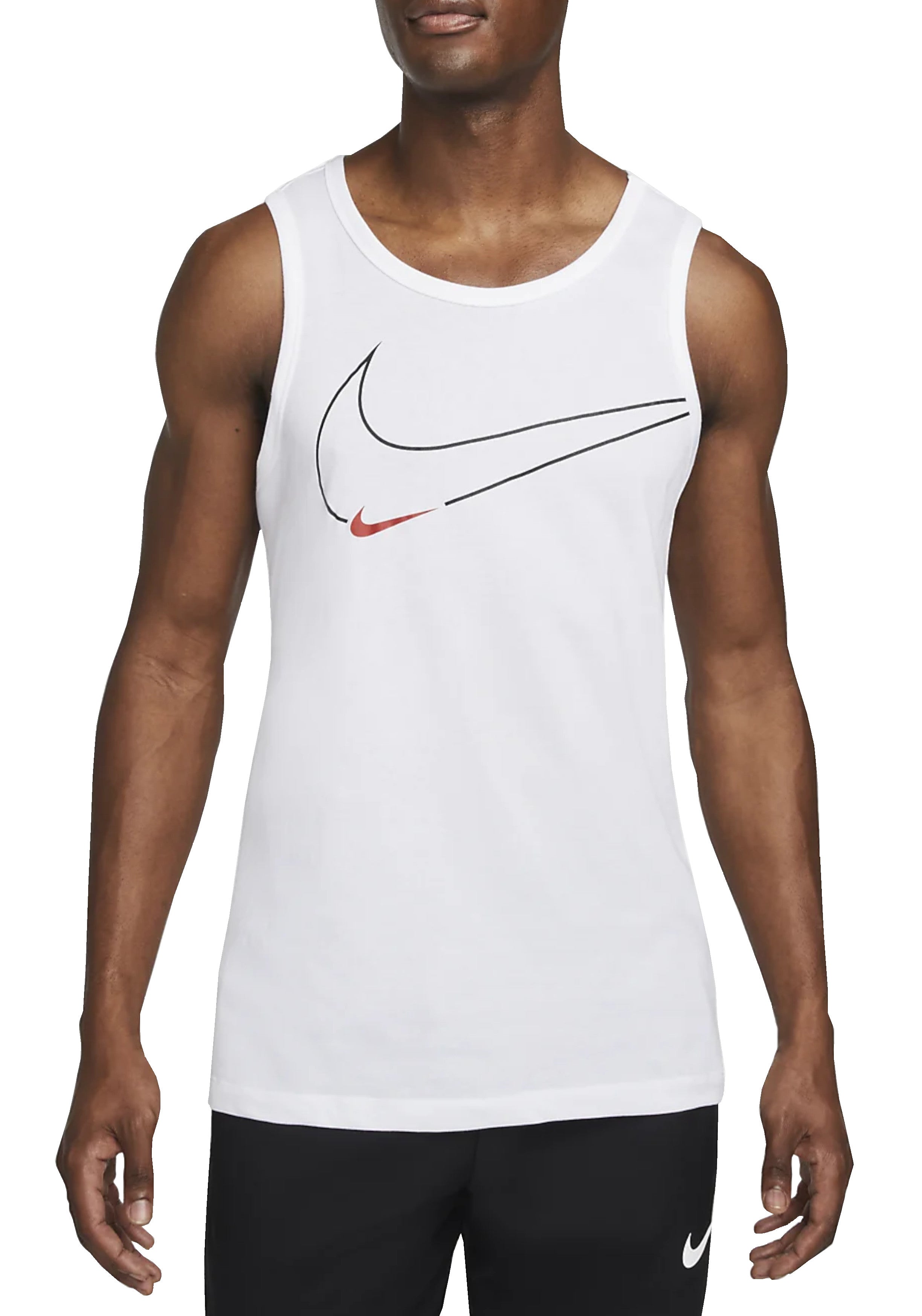 T-SHIRT E CANOTTE Bianco/nero Nike