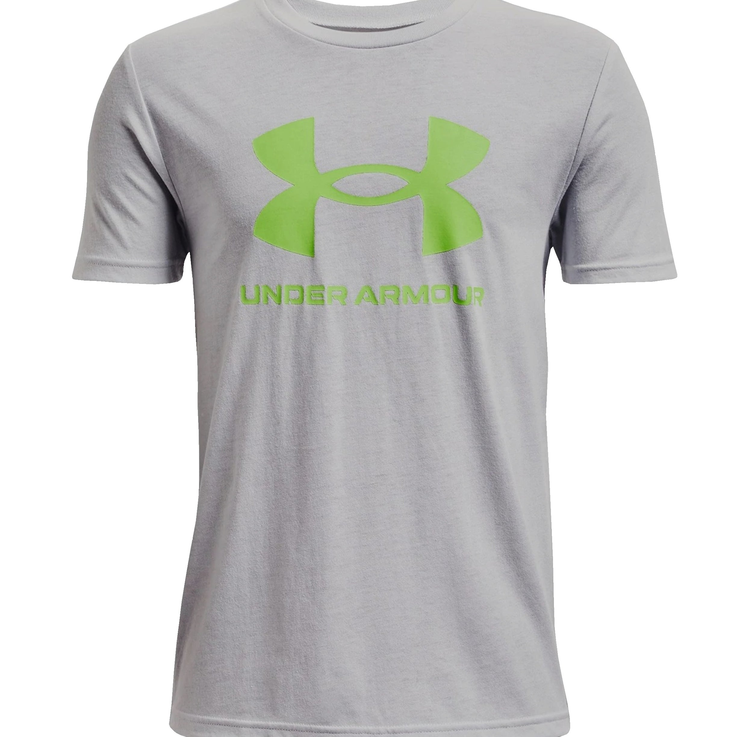 T-SHIRT E CANOTTE Grigio/verde Under Armour
