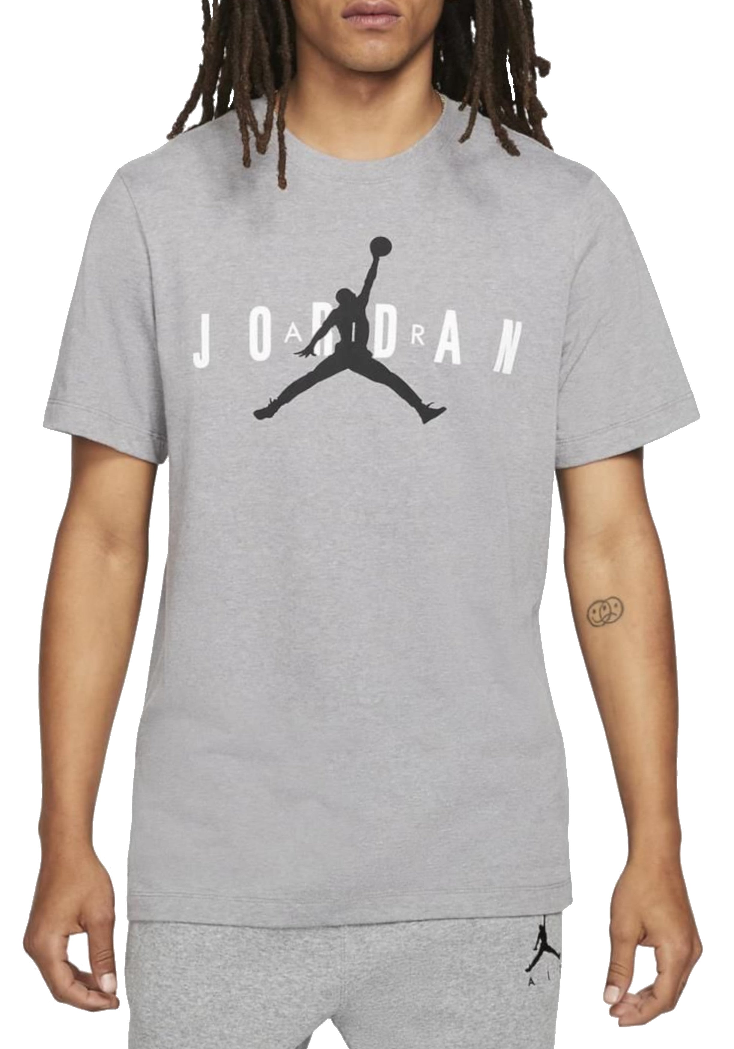 T-SHIRT E CANOTTE Grigio/bianco Nike