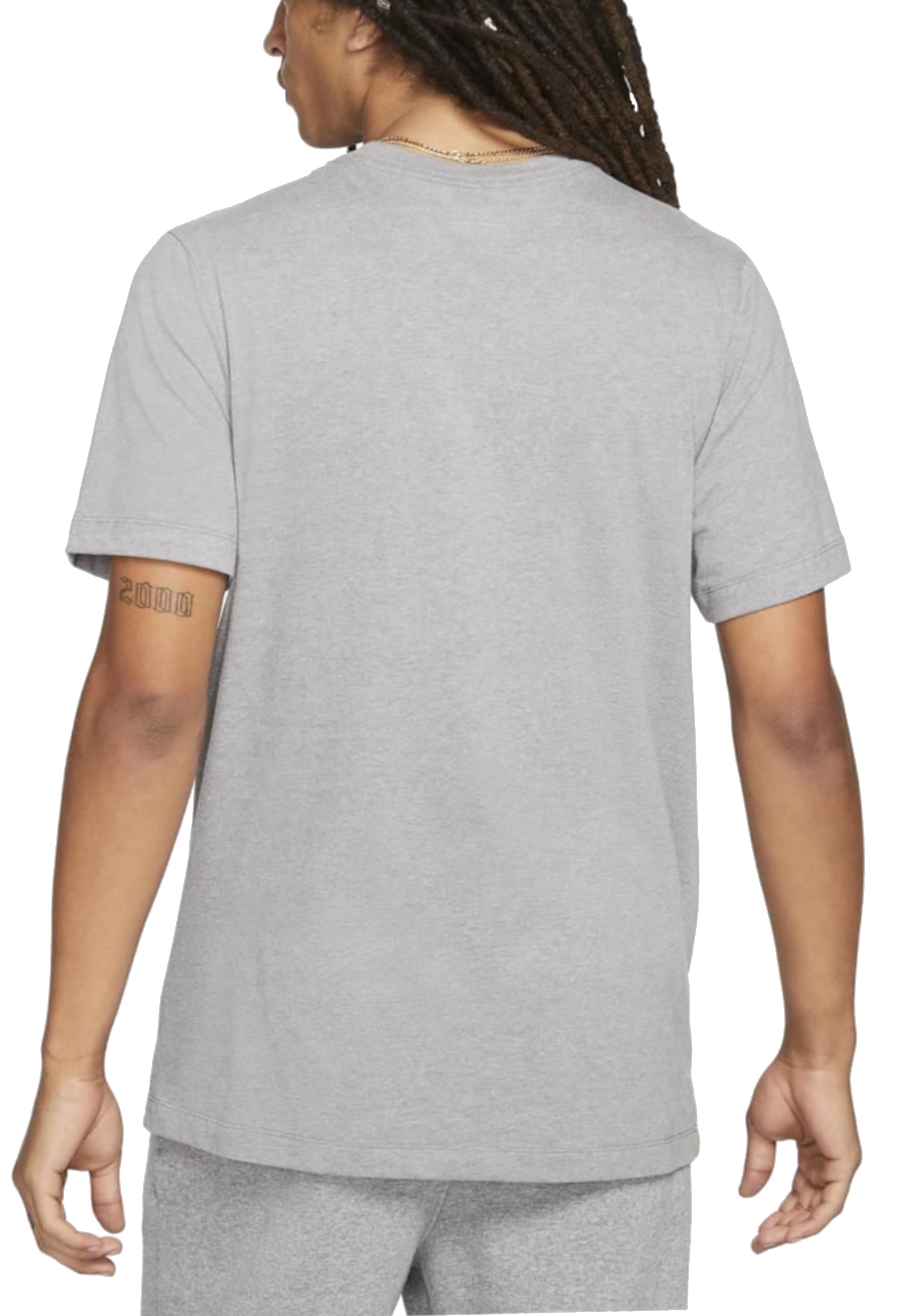 T-SHIRT E CANOTTE Grigio/bianco Nike
