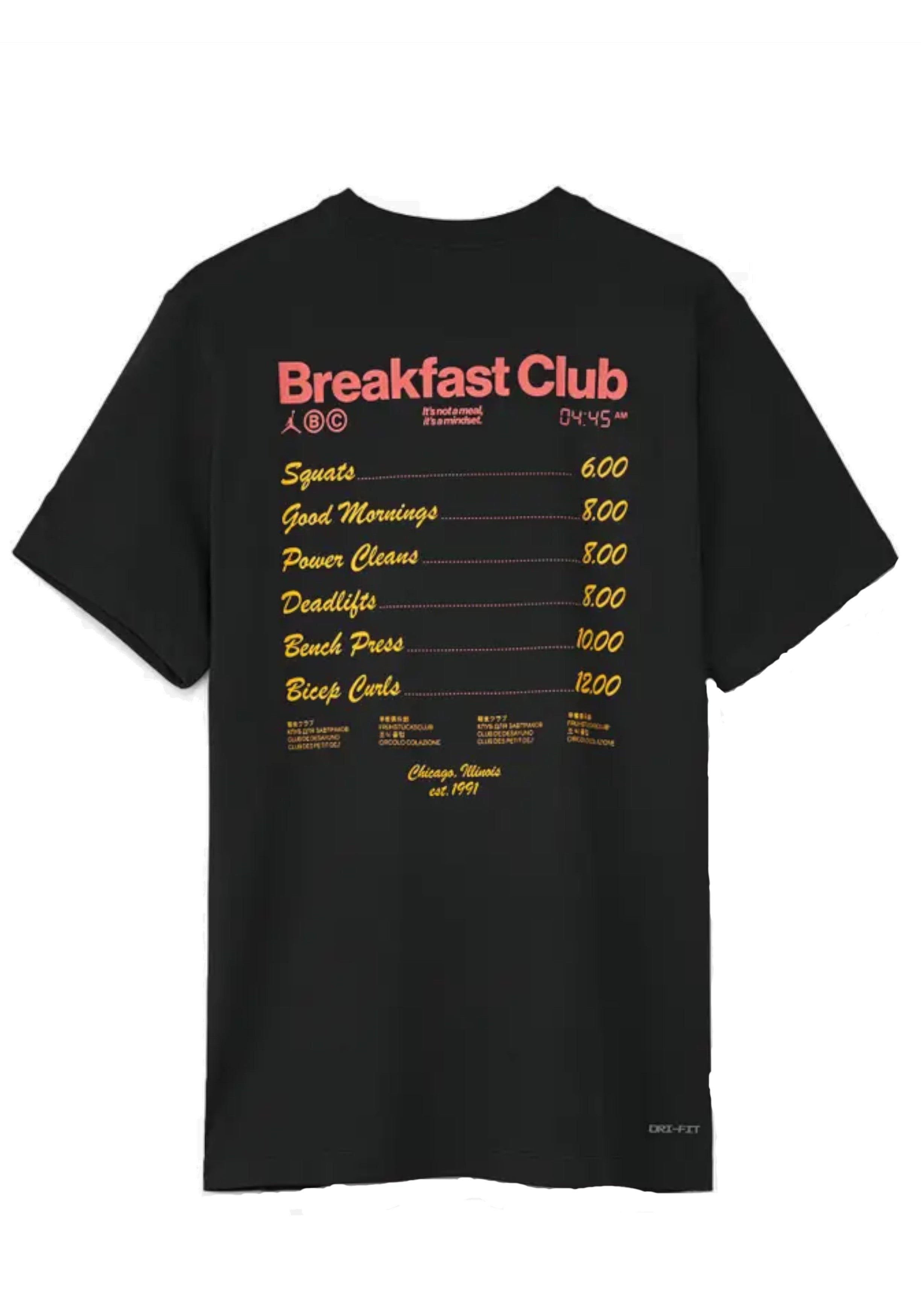 T-SHIRT E CANOTTE Nero/arancio Nike