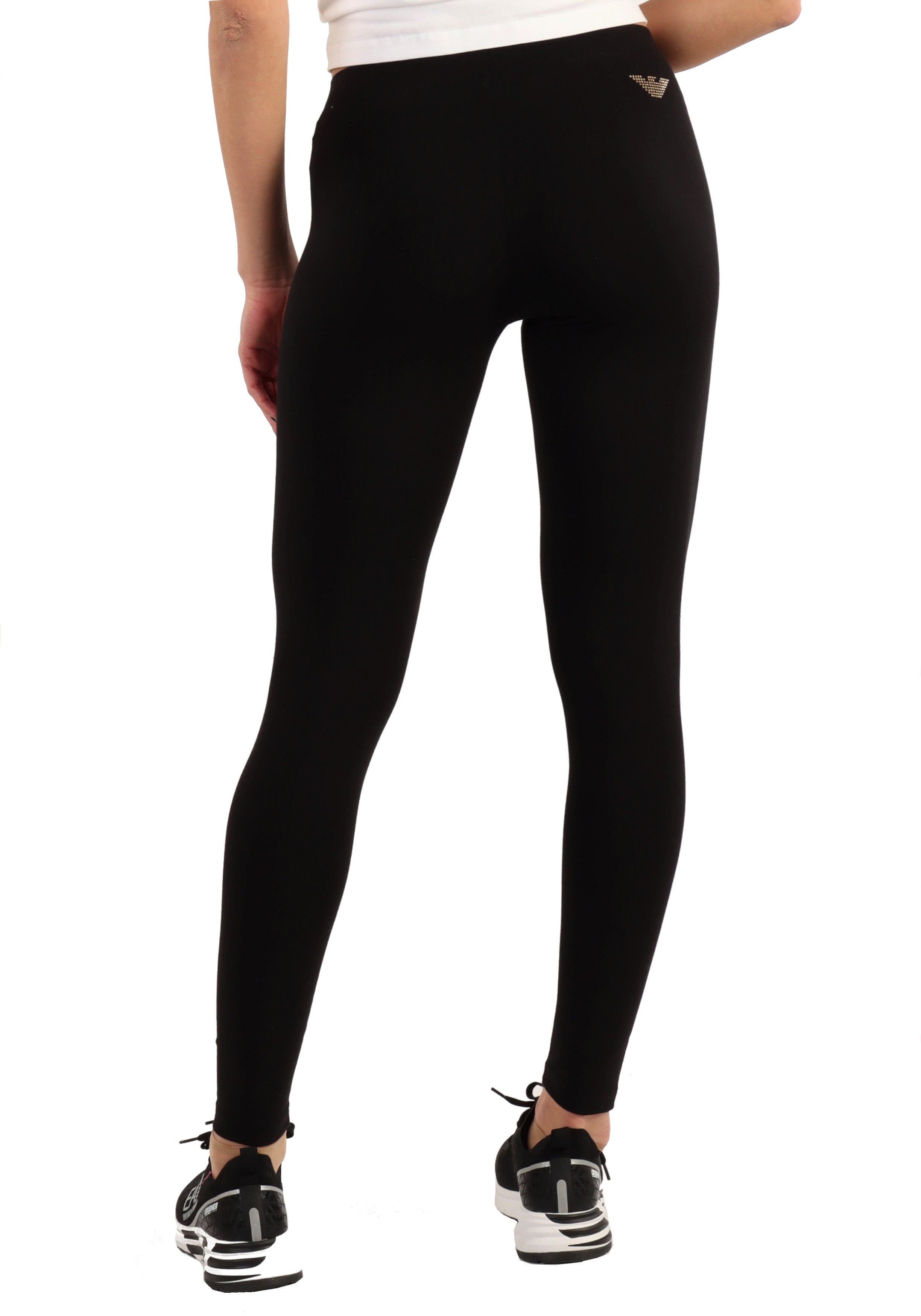 PANTALONI Nero/oro Ea7