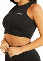 TOP PALESTRA Nero Guess