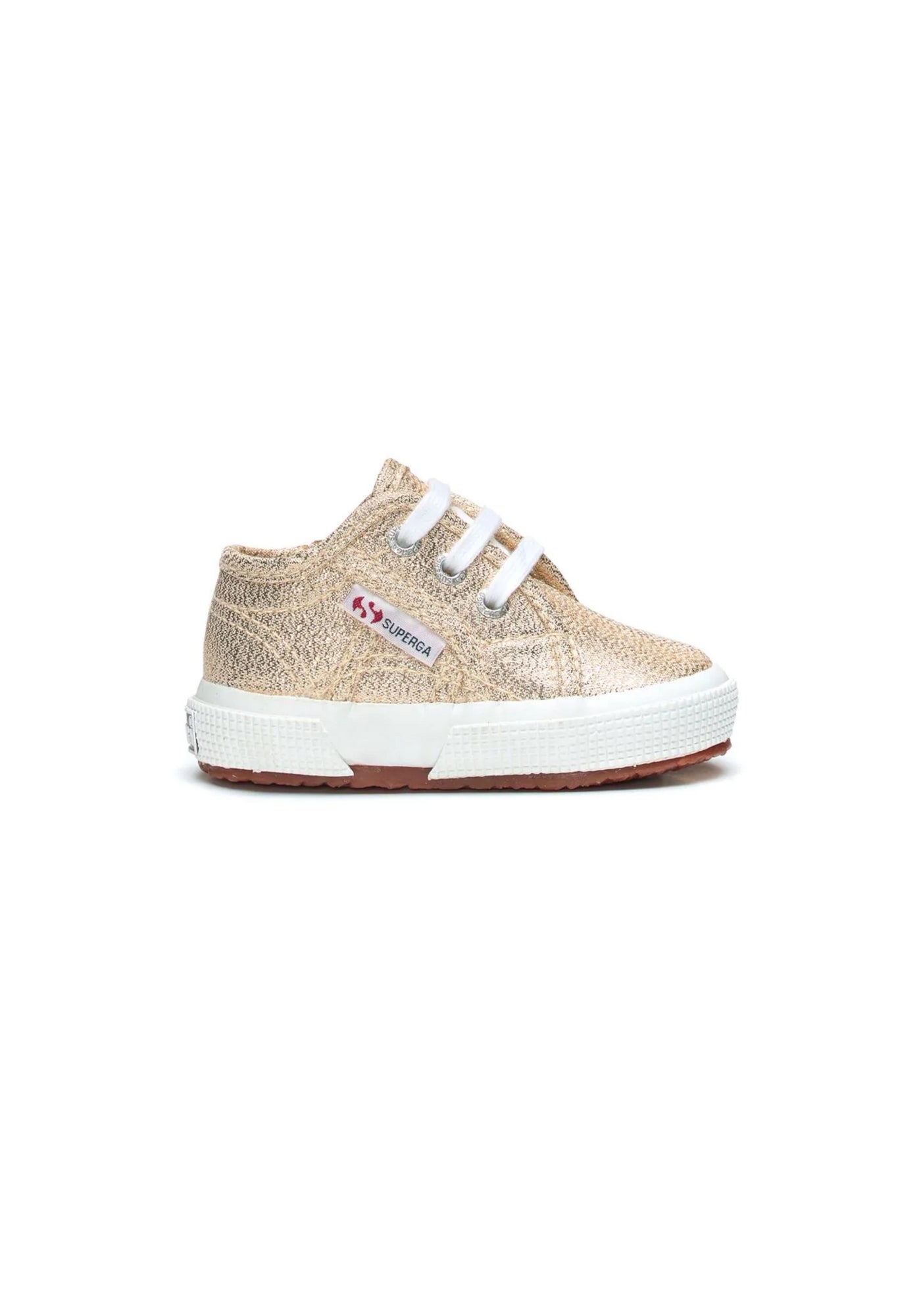 SCARPE Oro/bianco Superga