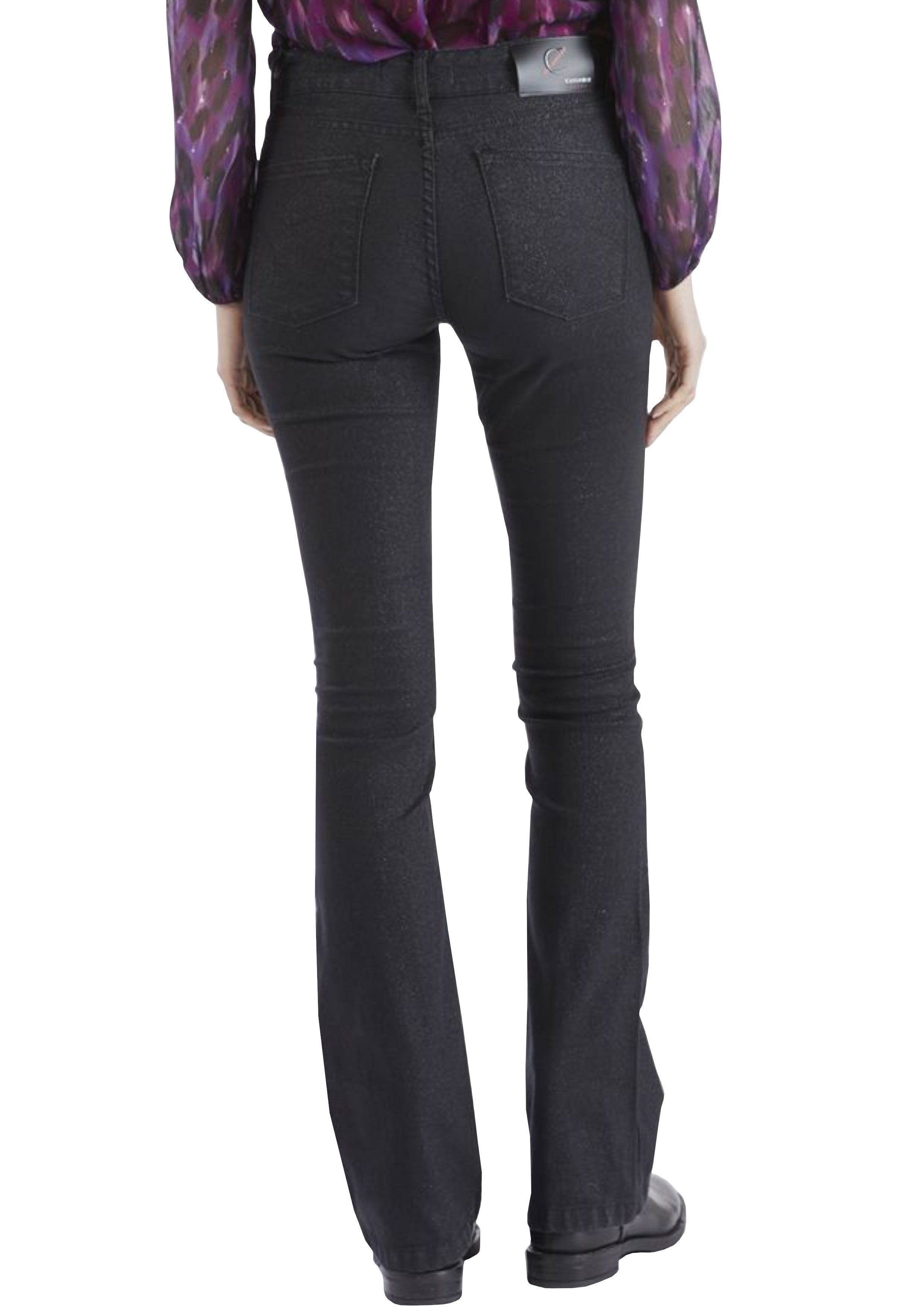 PANTALONI Nero Glitter Cafenoir