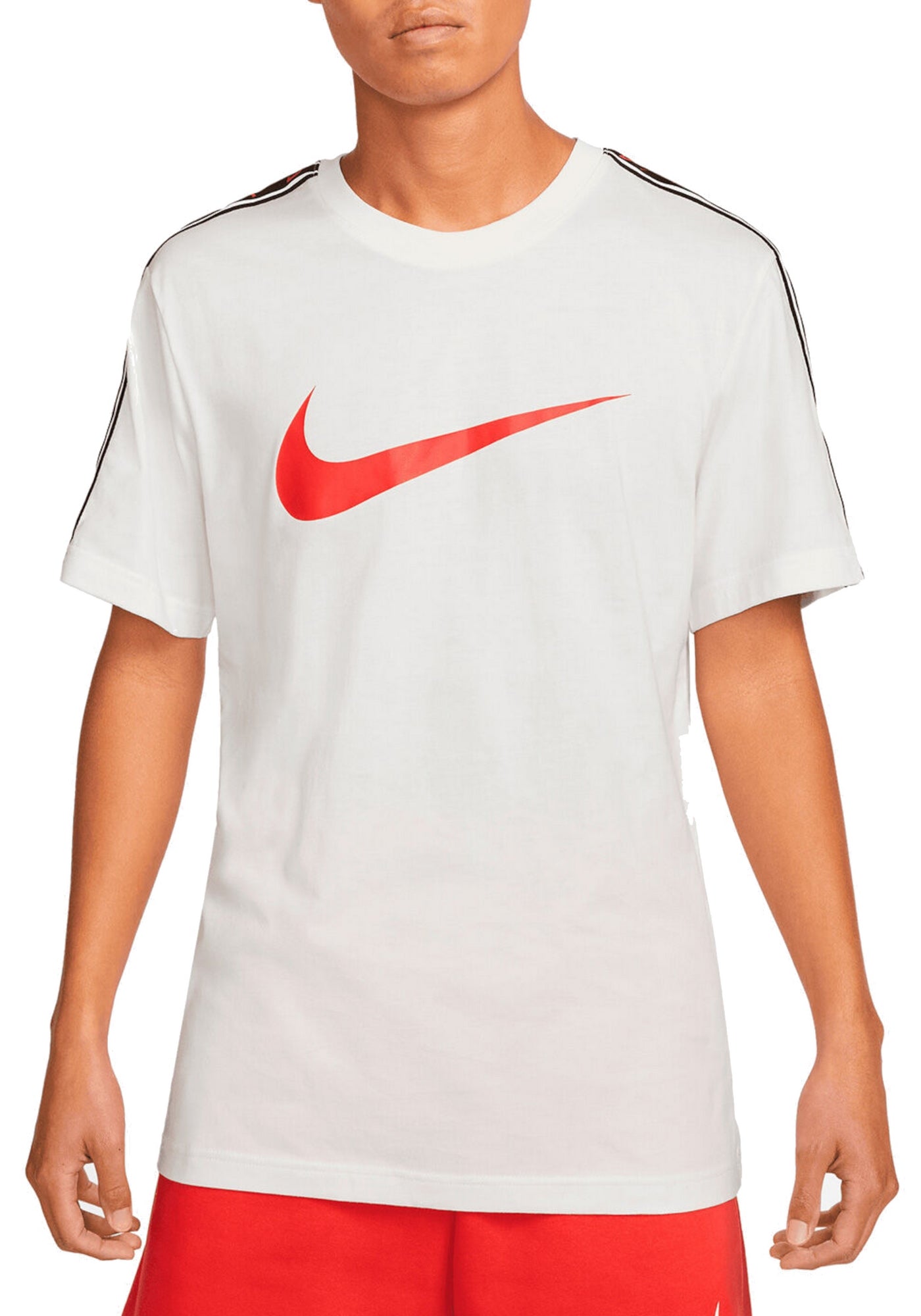 T-SHIRT E CANOTTE Bianco/rosso Nike