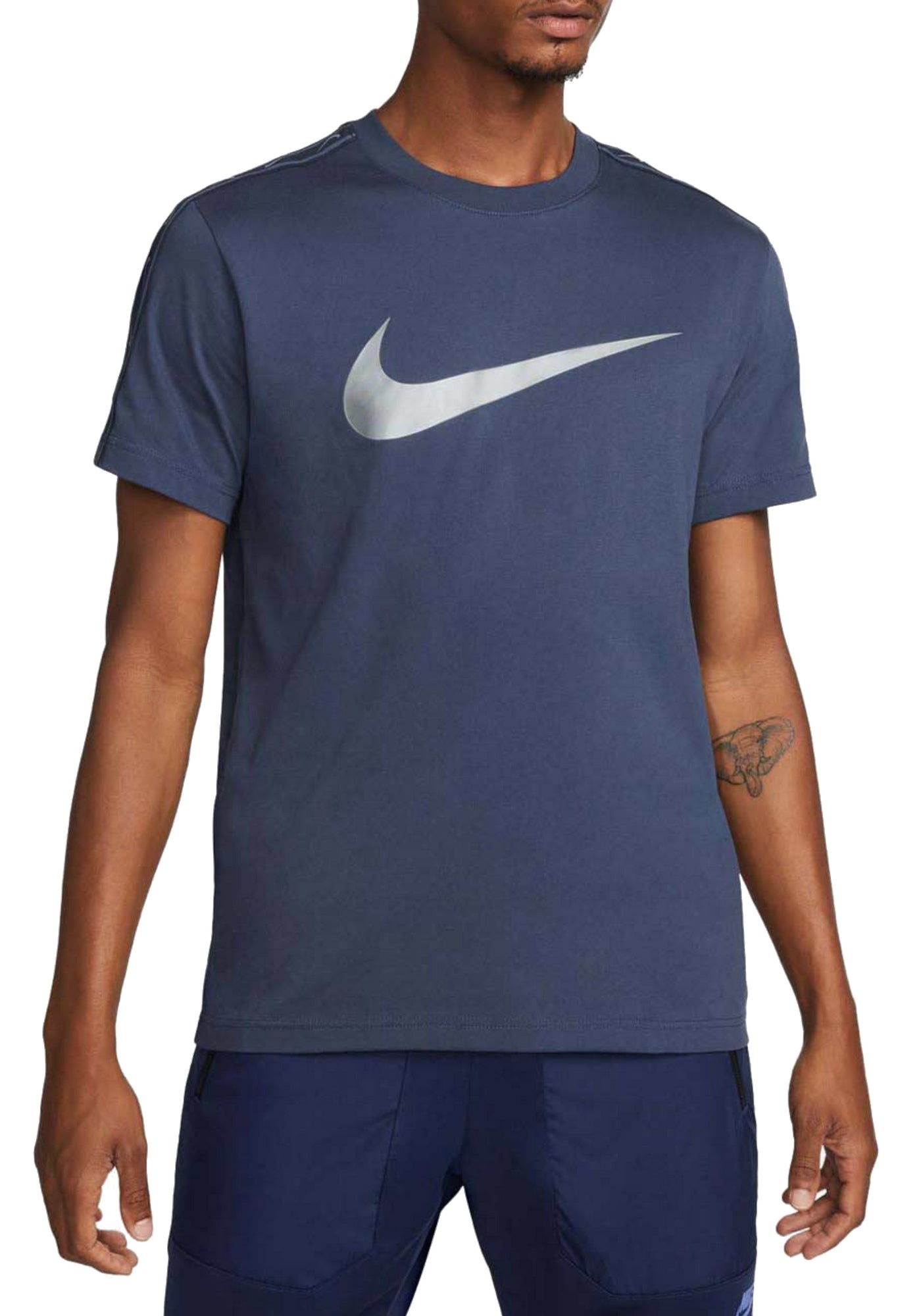 T-SHIRT E CANOTTE Blu/argento Nike