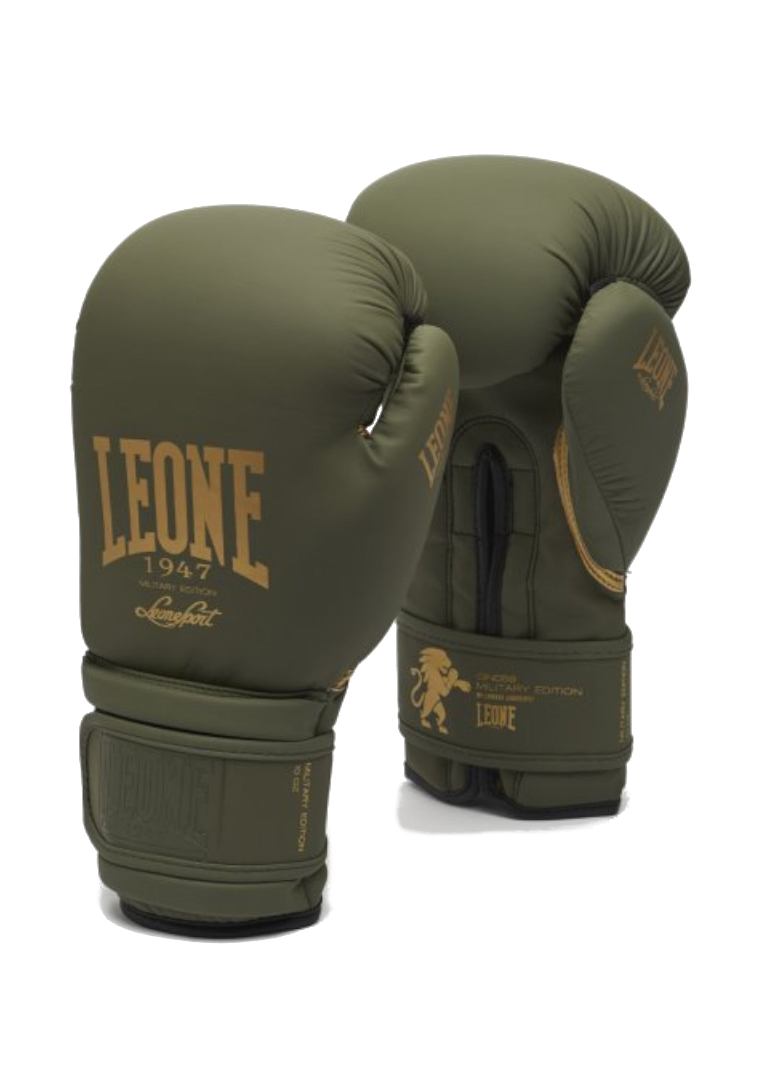 BOXE-KARATE-JUDO Verde Militare Leone