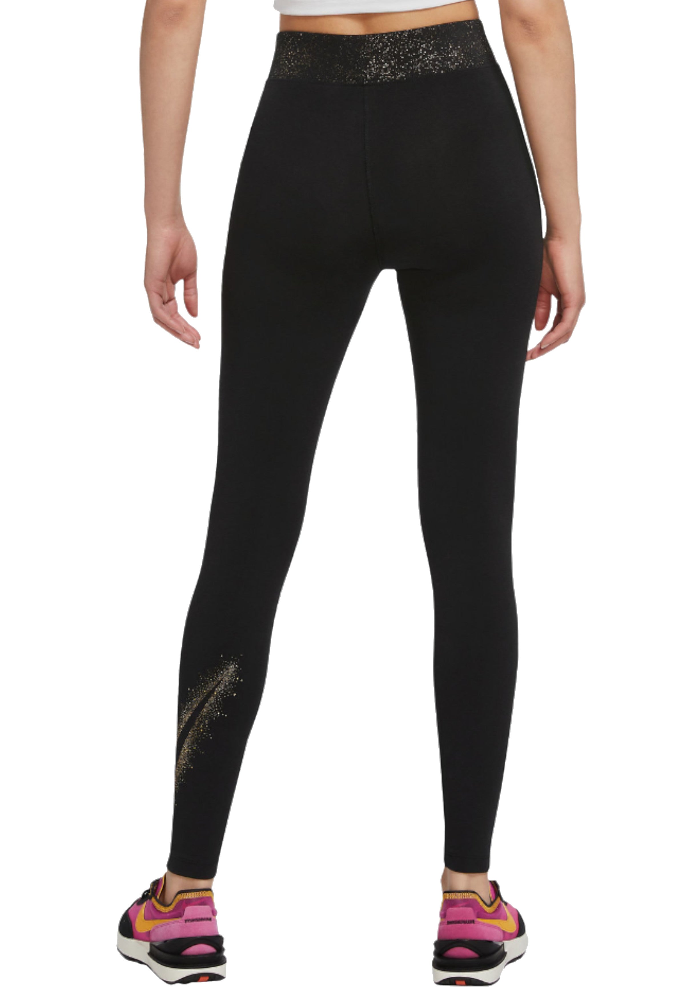 PANTALONI Nero/oro Nike