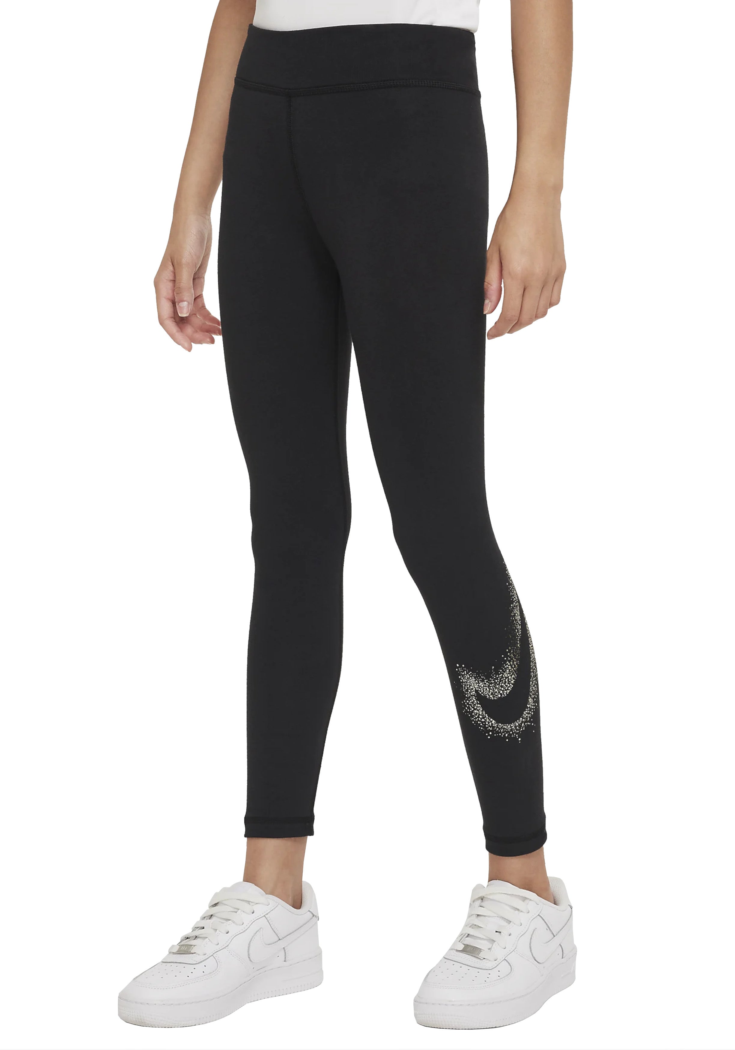 PANTALONI Nero/oro Nike