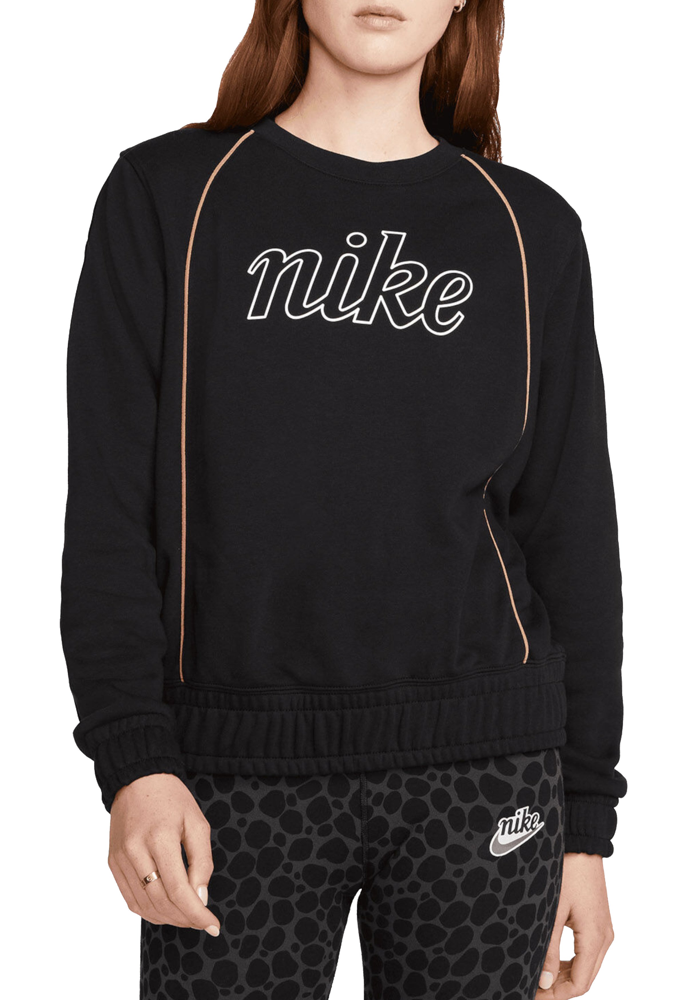 FELPE Nero/oro Nike