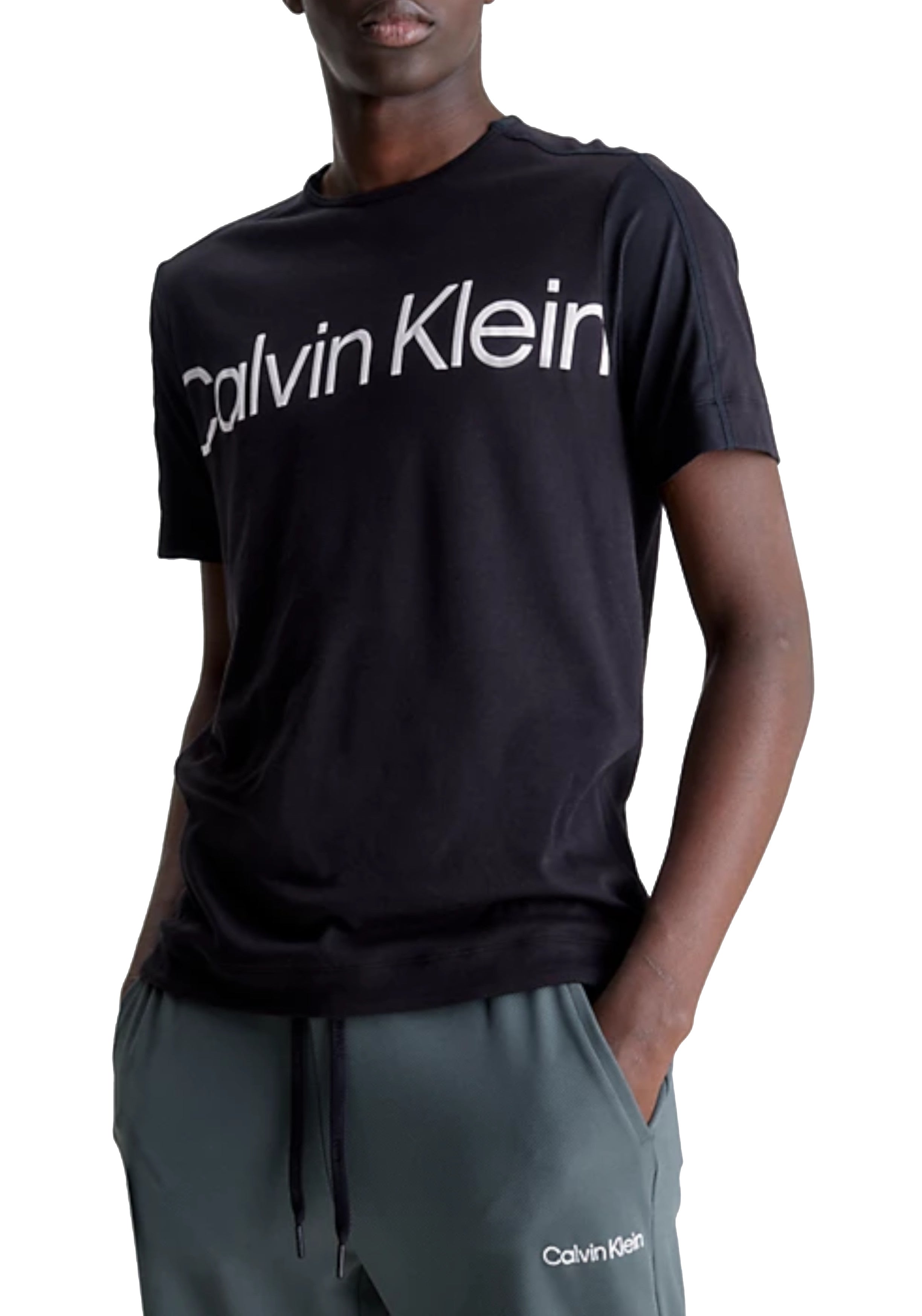 T-SHIRT E CANOTTE Nero/bianco Calvin Klein