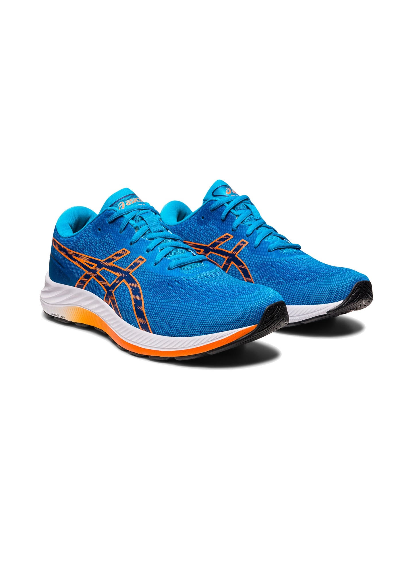 SCARPE Celeste/arancio Asics