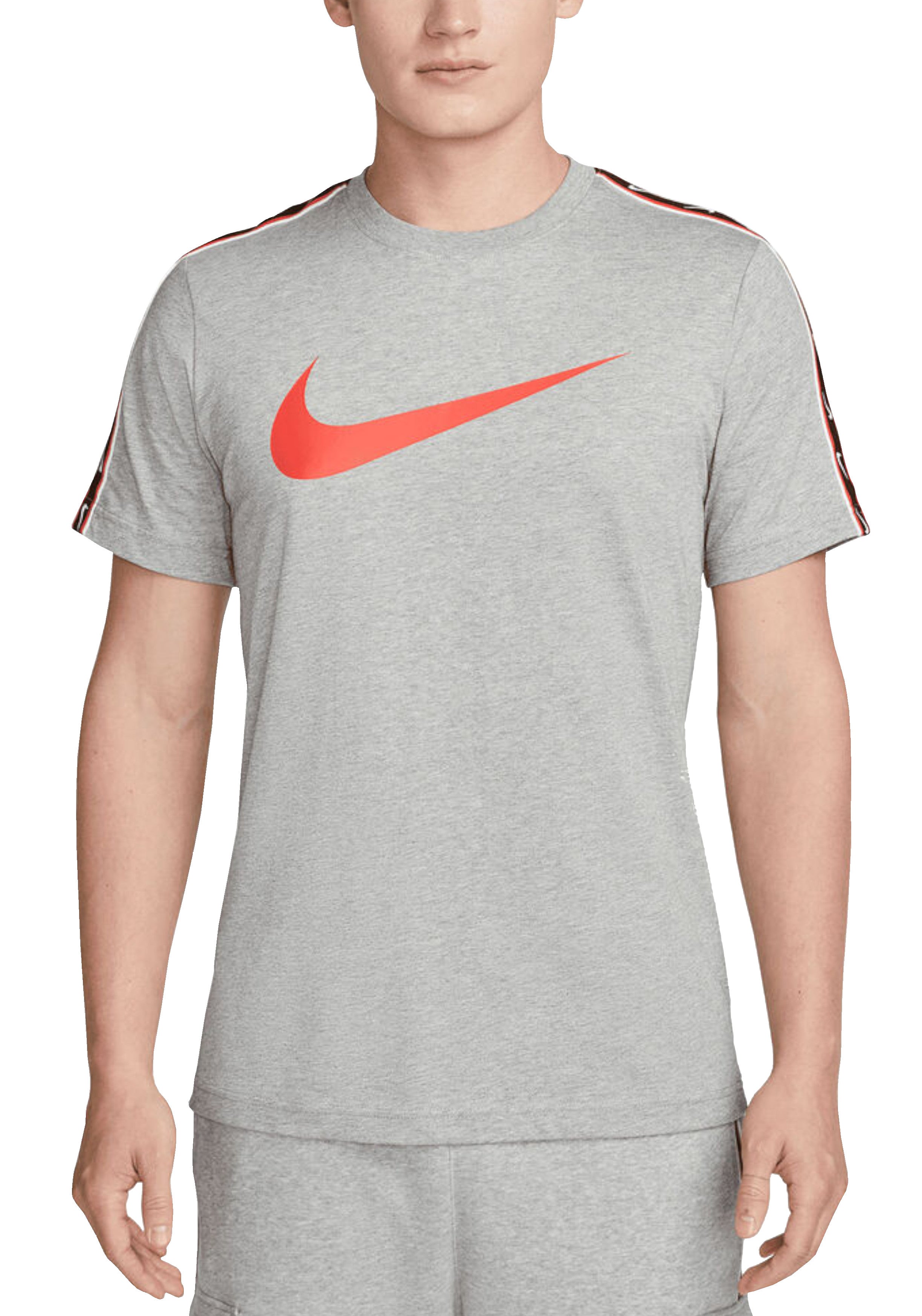 T-SHIRT E CANOTTE Grigio/rosso Nike