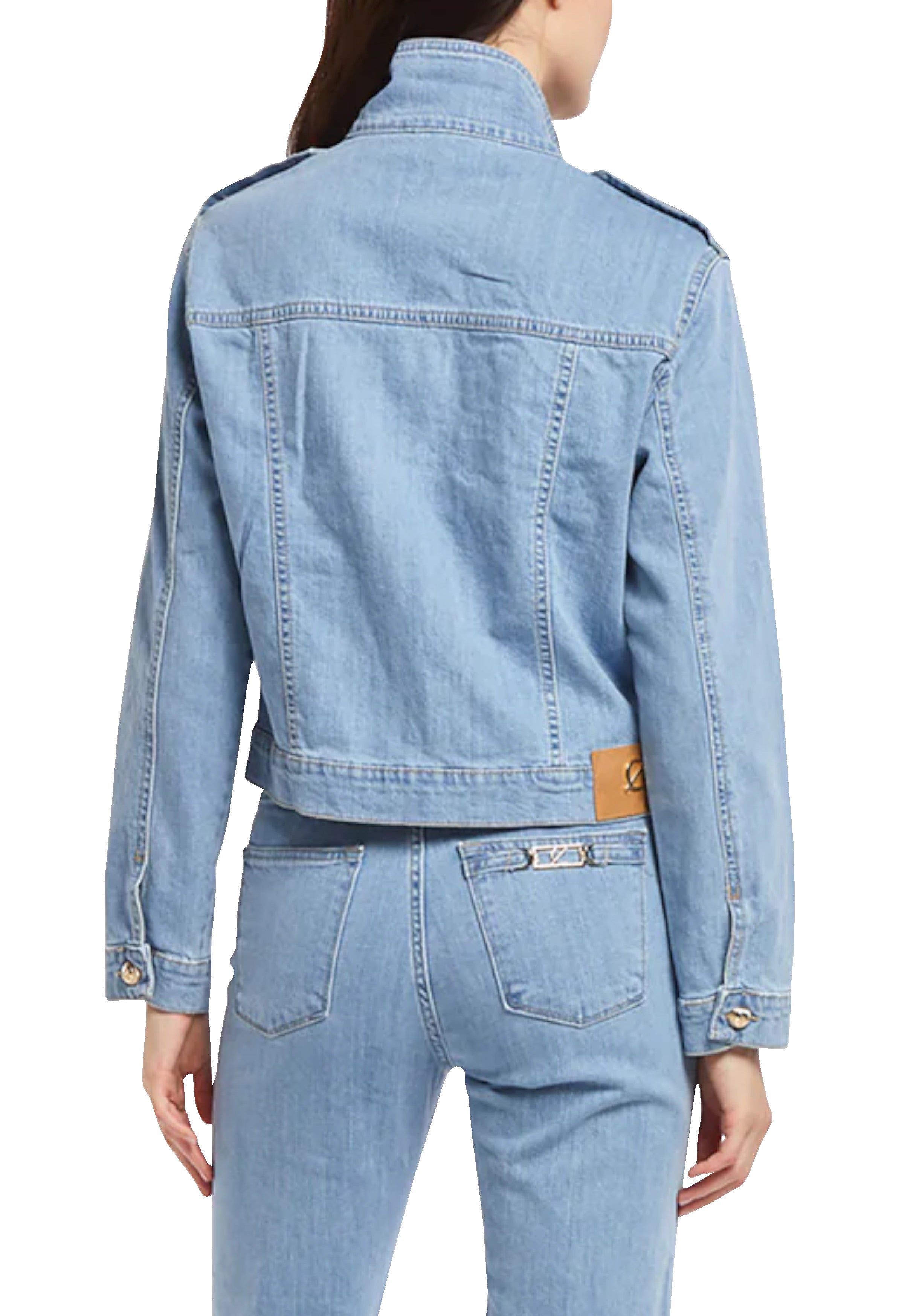 GIUBBINI E GIACCHE Denim Chiaro Cafenoir