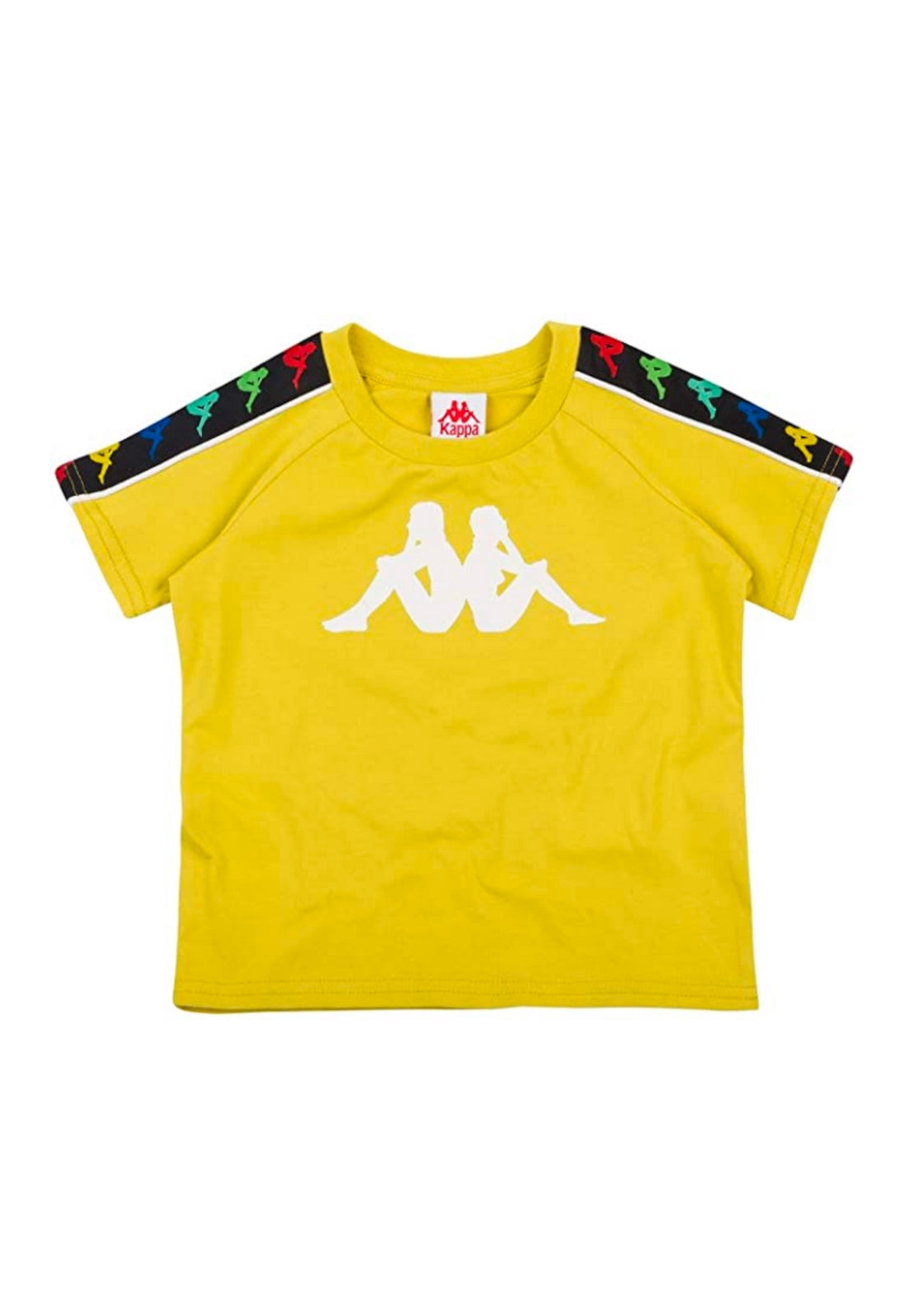 T-SHIRT E CANOTTE Giallo/bianco Kappa