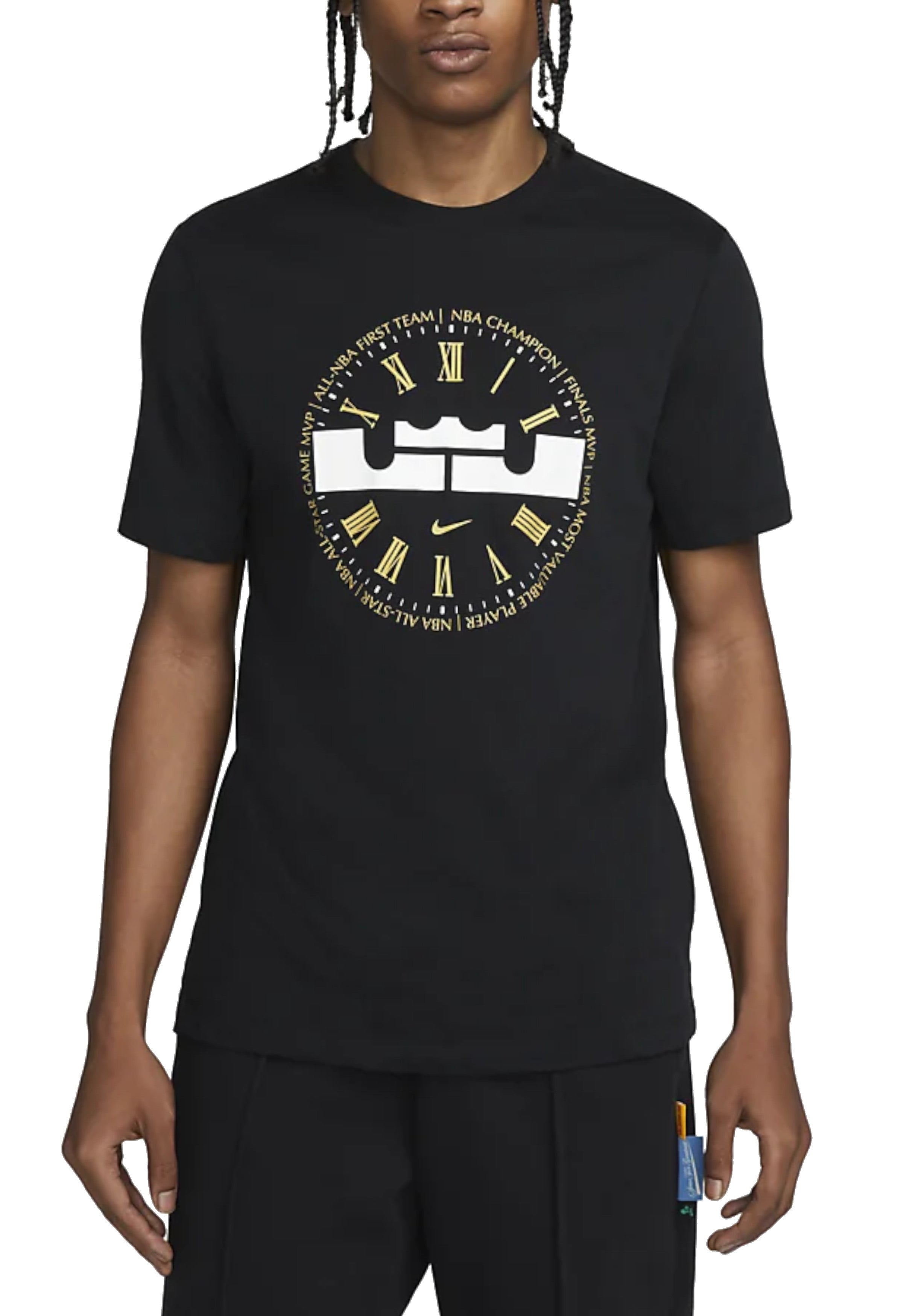 T-SHIRT E CANOTTE Nero/oro Nike