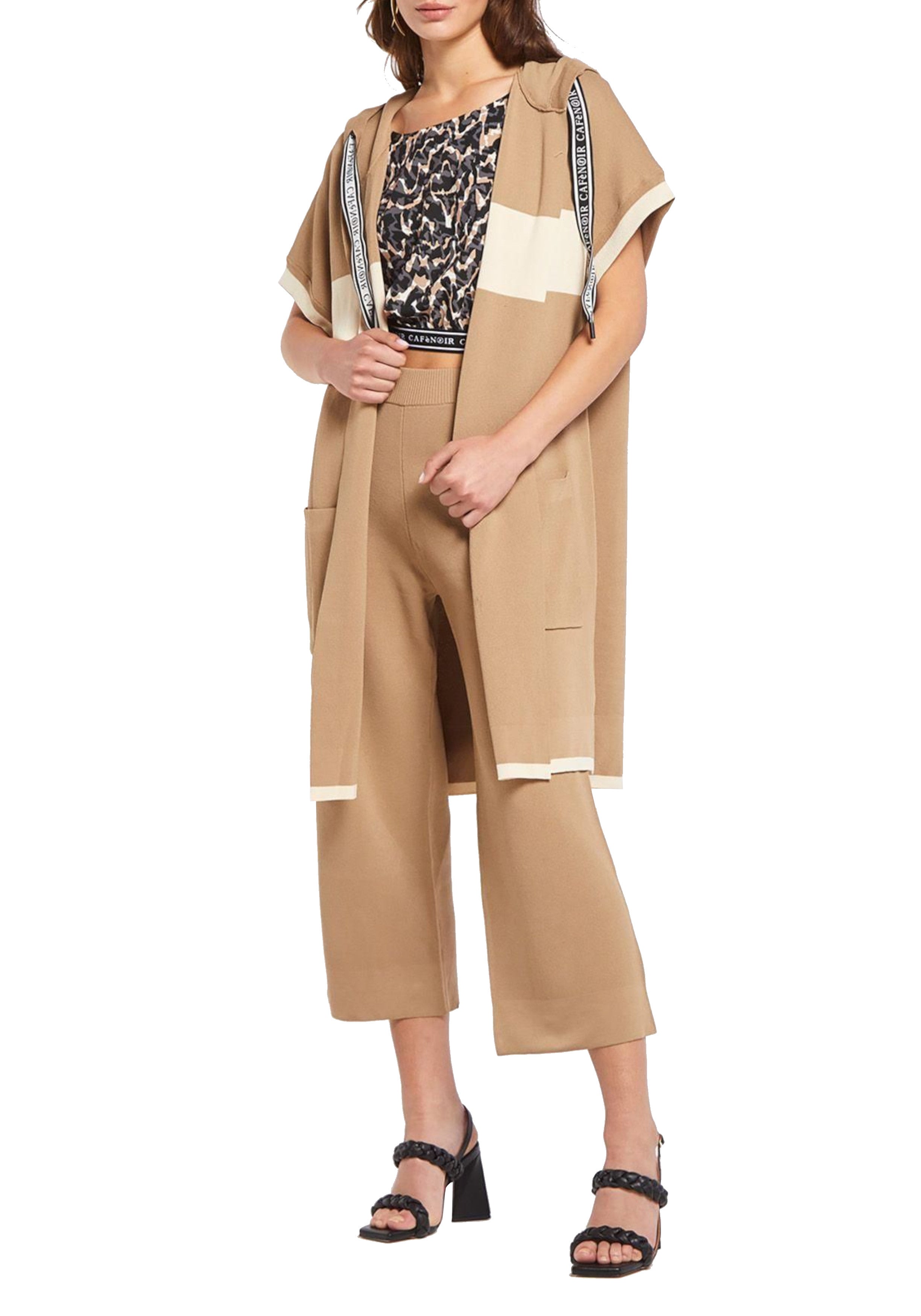 MAGLIONI E POLO Beige/marrone Cafenoir