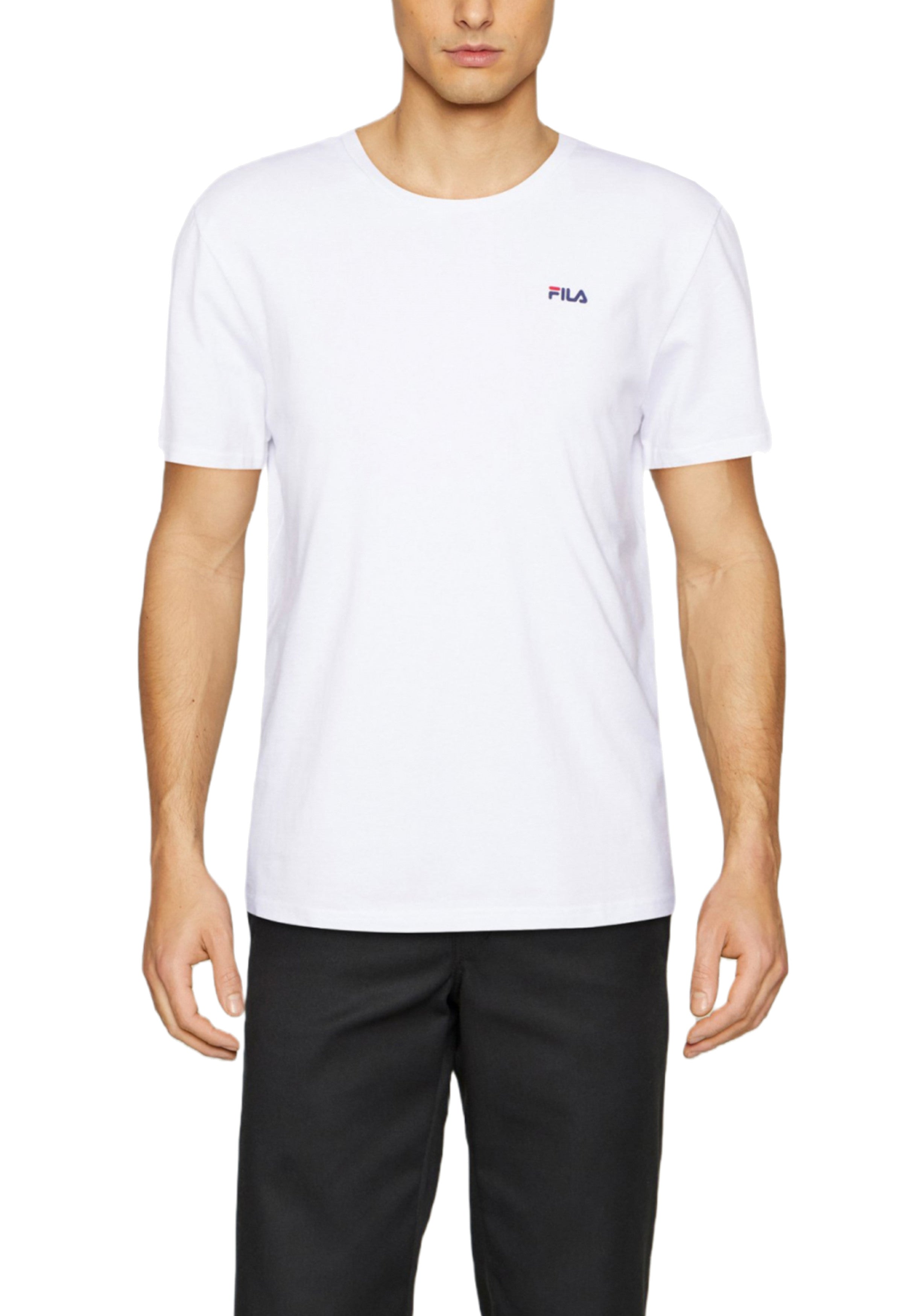 T-SHIRT E CANOTTE Bianco/nero Fila