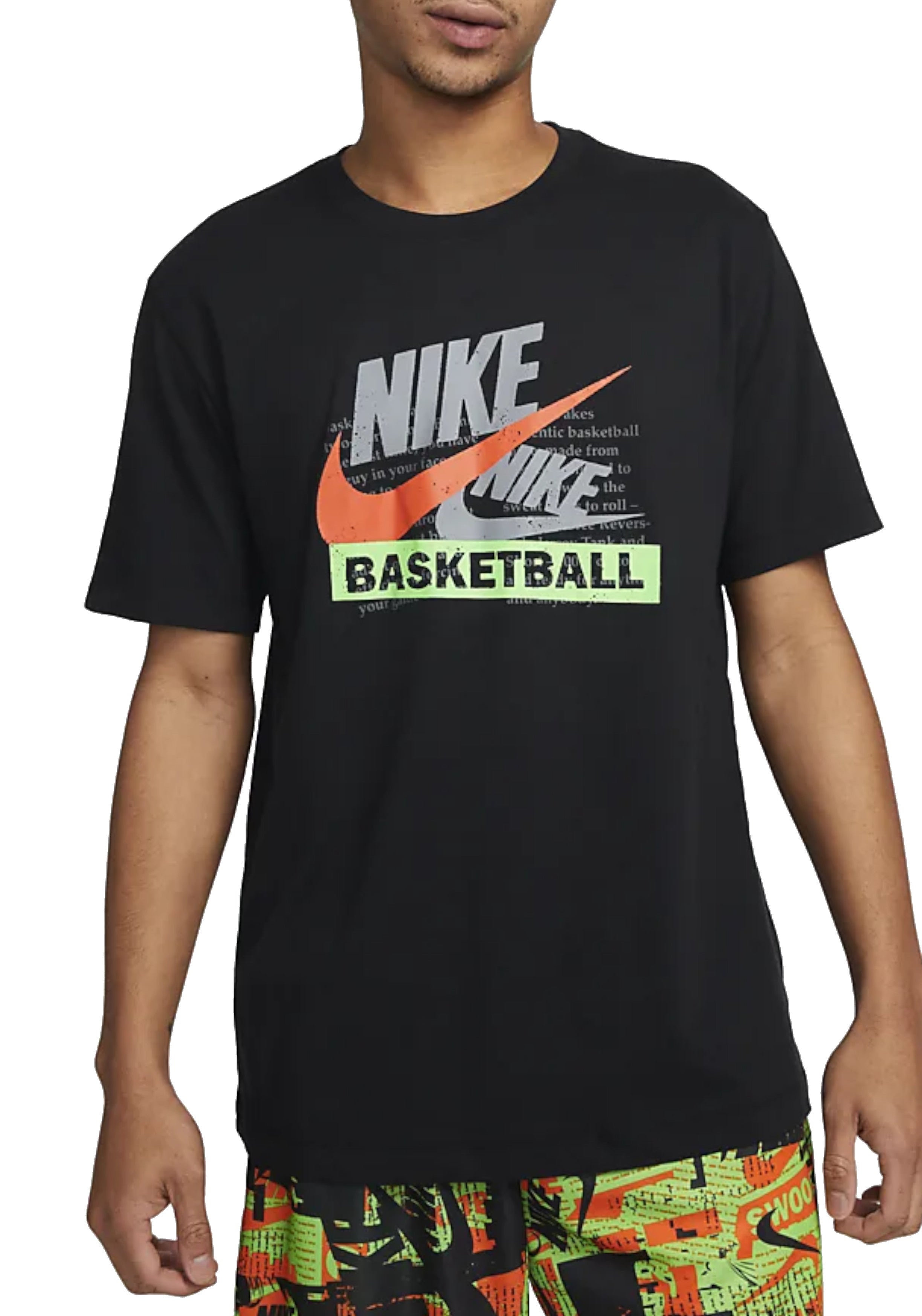 T-SHIRT E CANOTTE Nero/grigio Nike