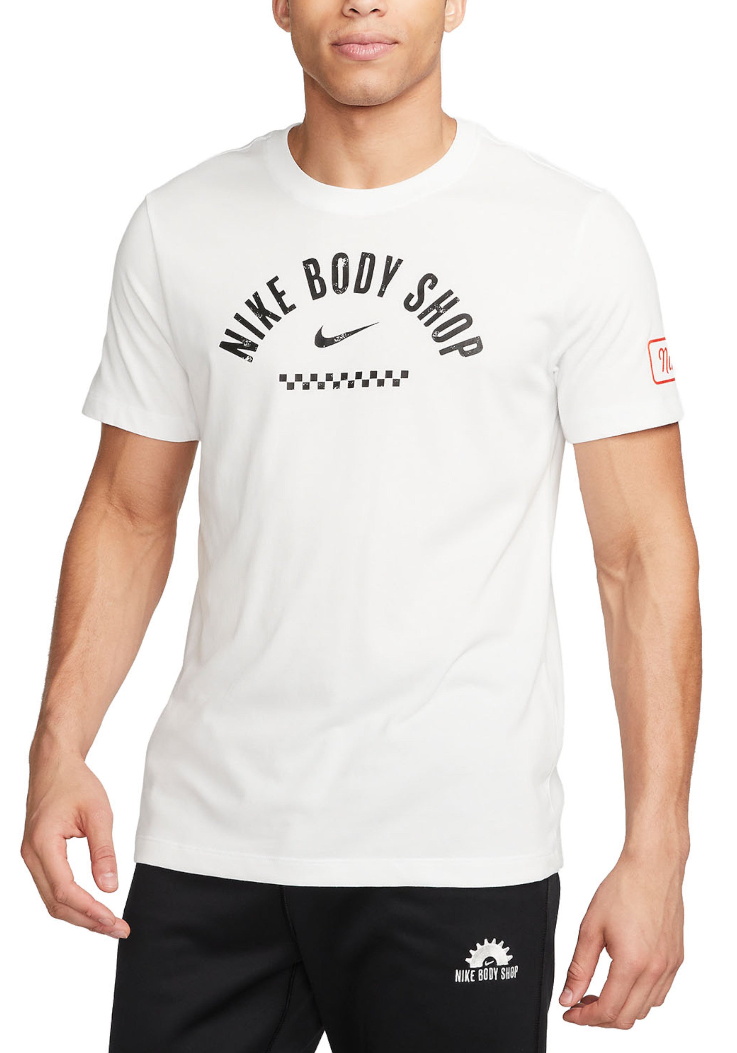 T-SHIRT E CANOTTE Bianco/nero Nike