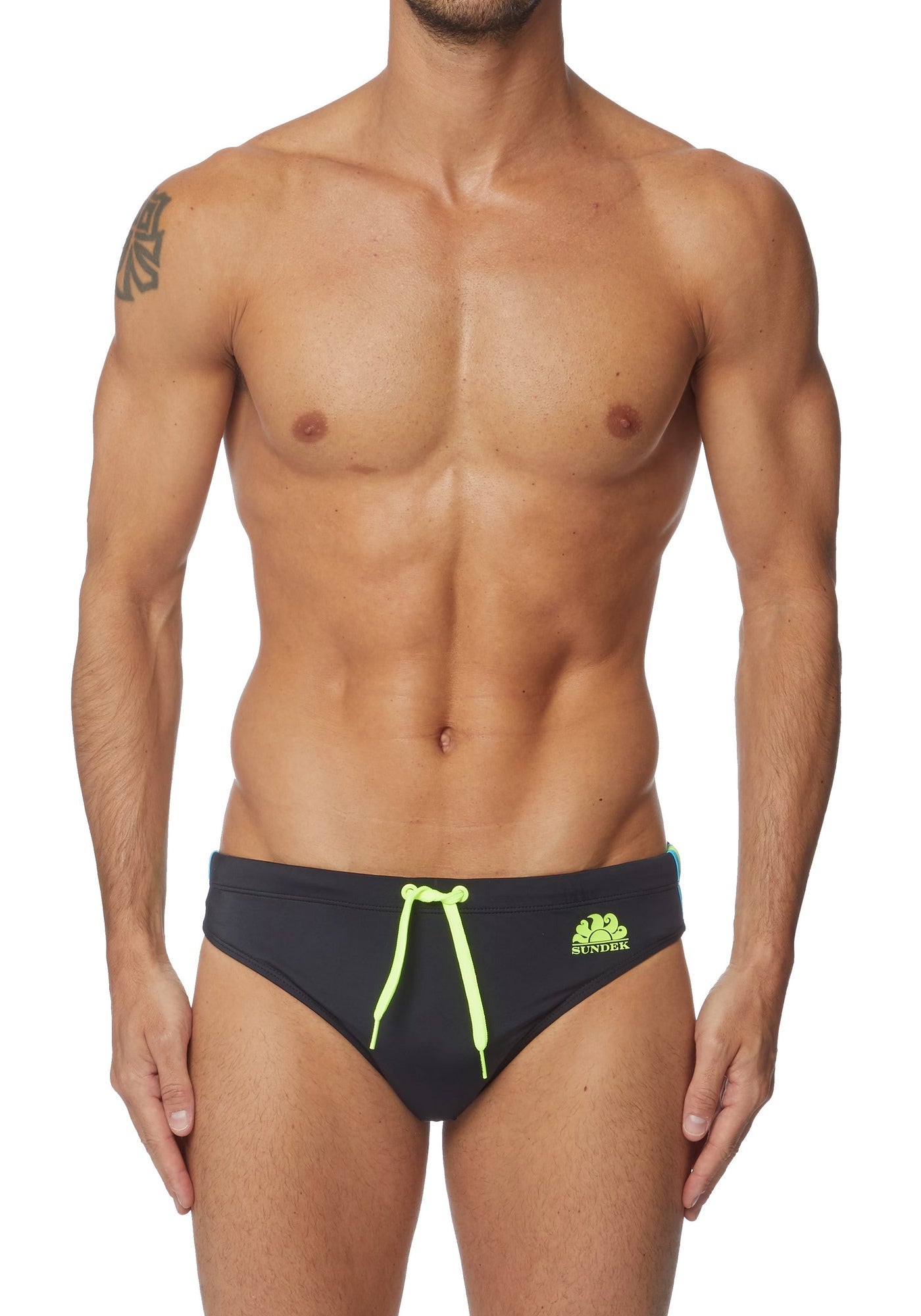 COSTUMI Nero/giallo Fluo Sundek