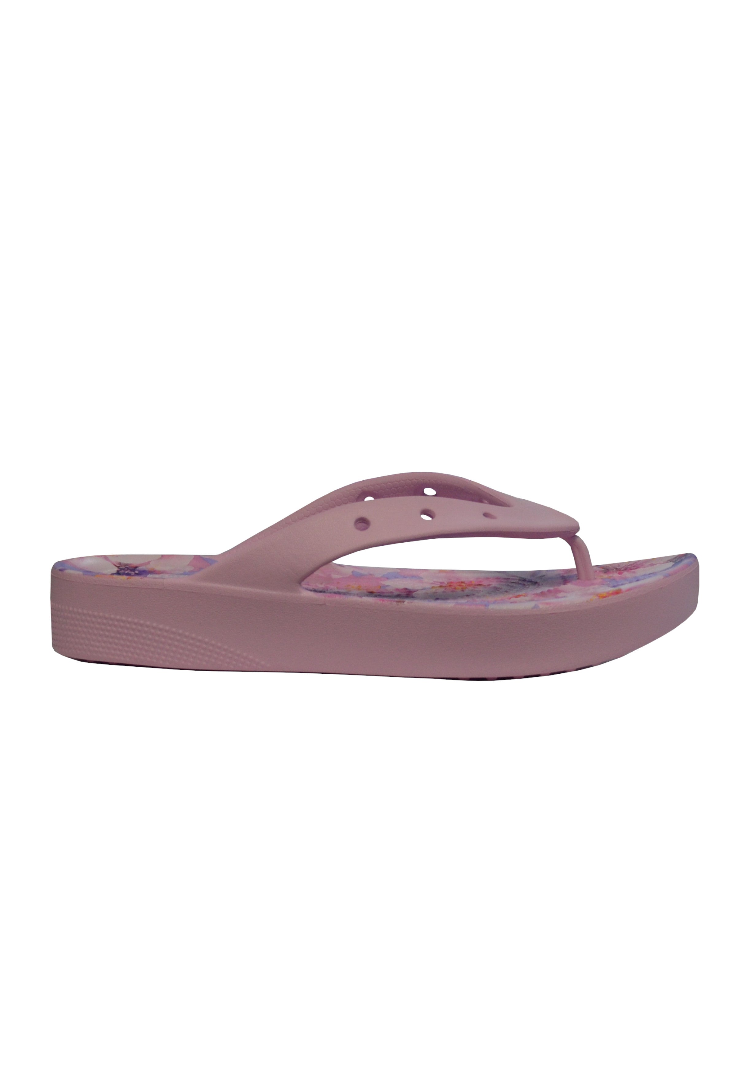 CIABATTE-INFRADITO Rosa/fiori Crocs