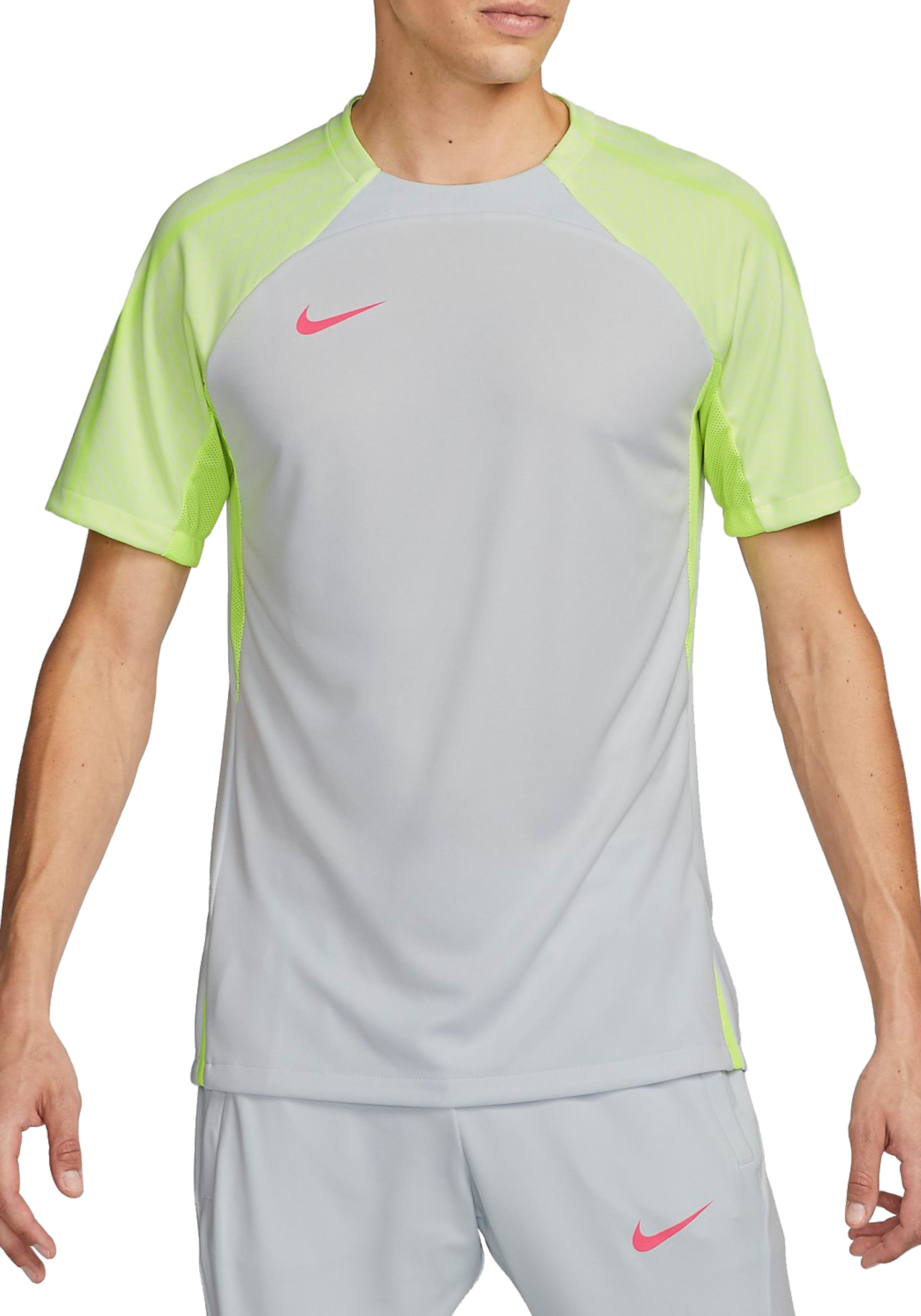 T-SHIRT E CANOTTE Grigio/giallo Nike