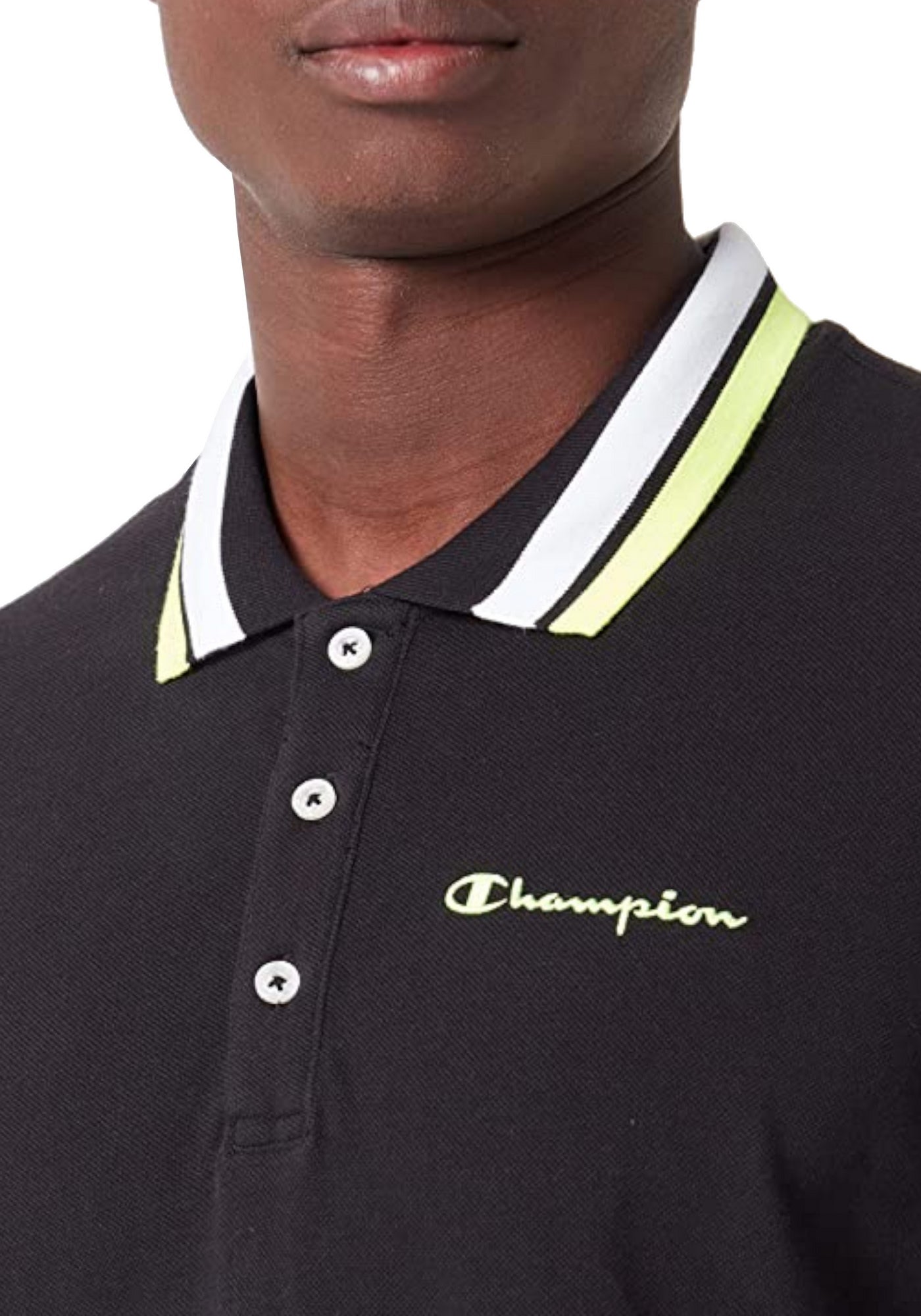 MAGLIONI E POLO Nero/verde Champion