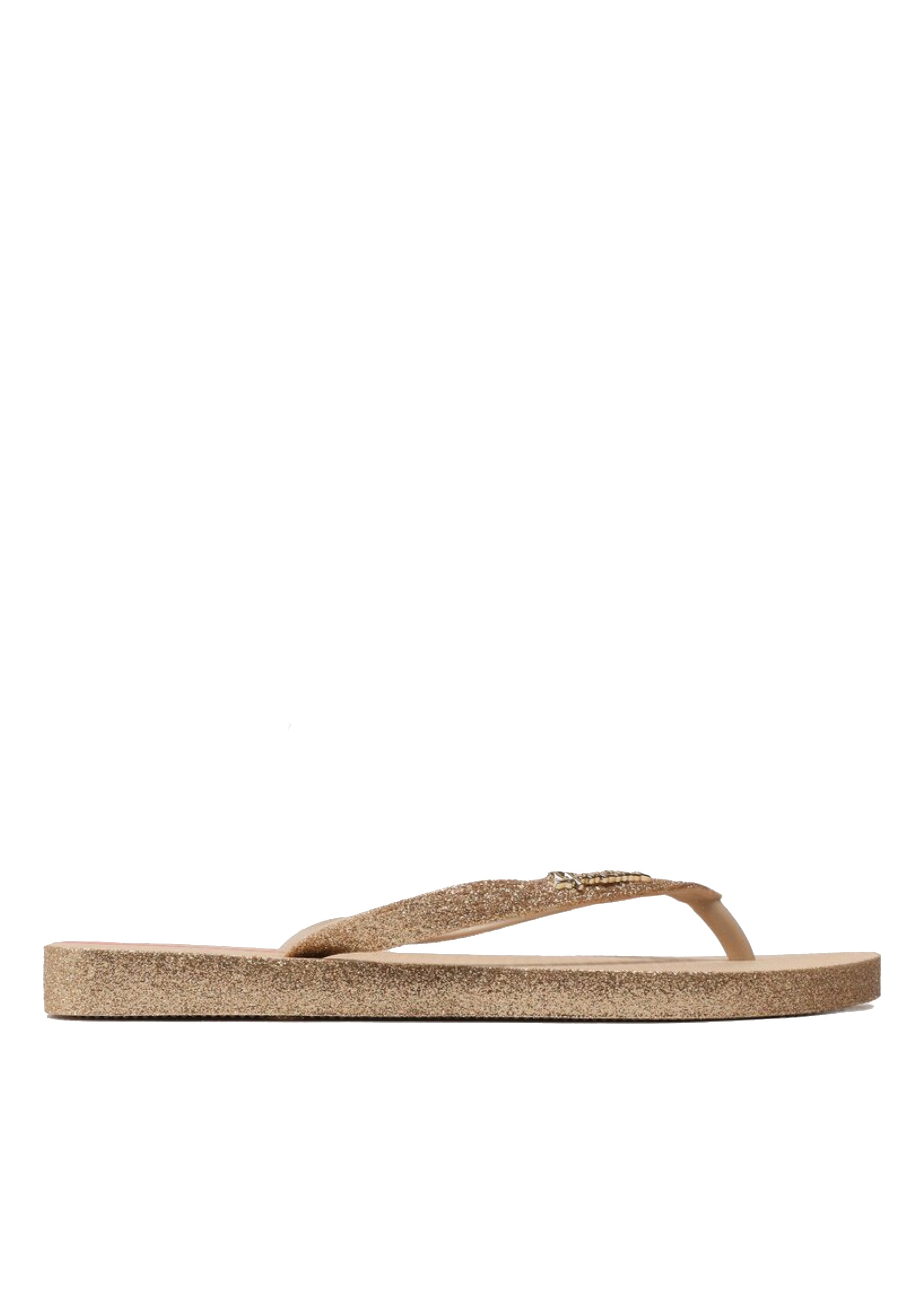 CIABATTE-INFRADITO Beige/oro Ipanema